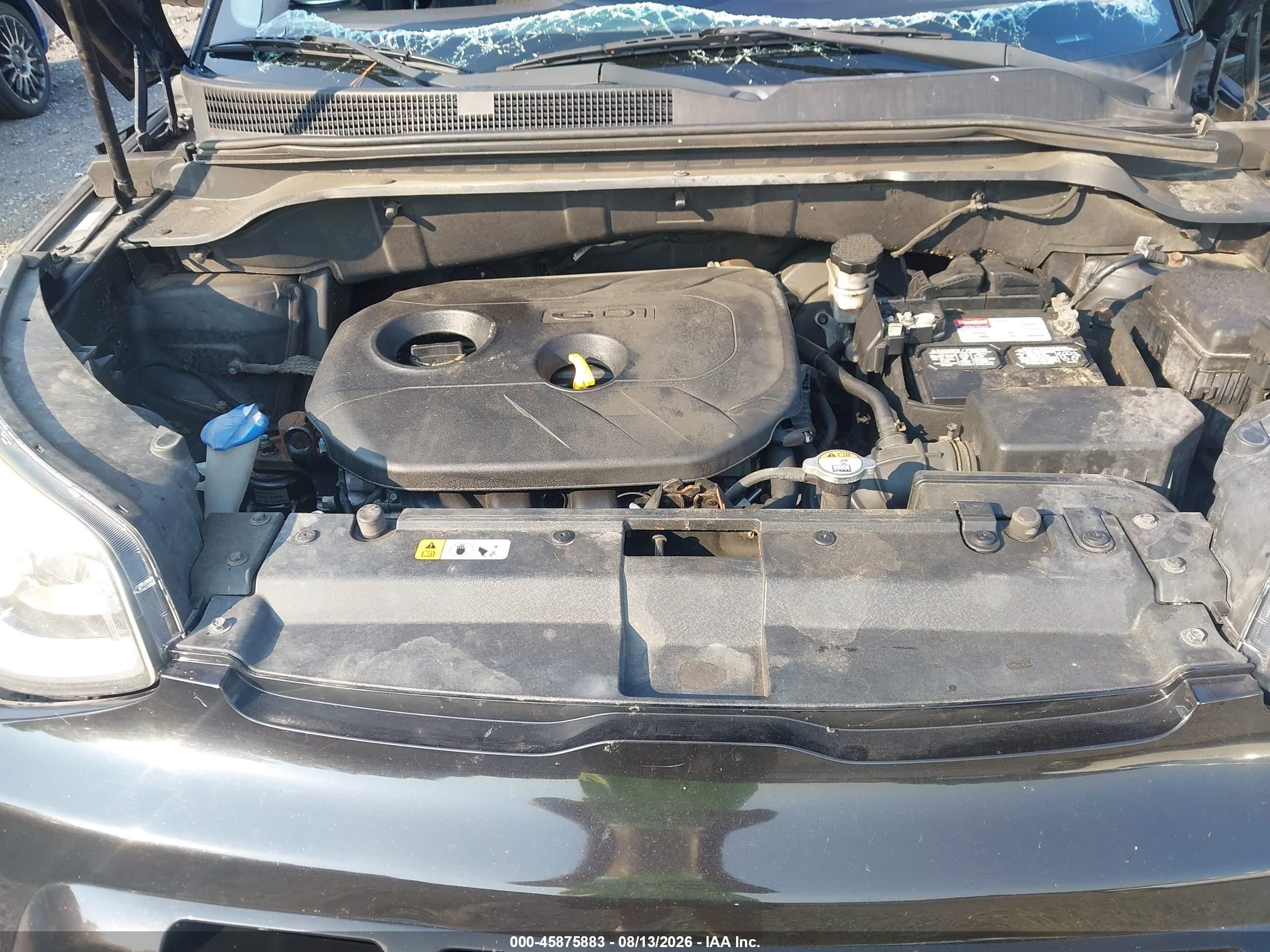 2014 Kia Soul ! Черный vin: KNDJX3A51E7020512