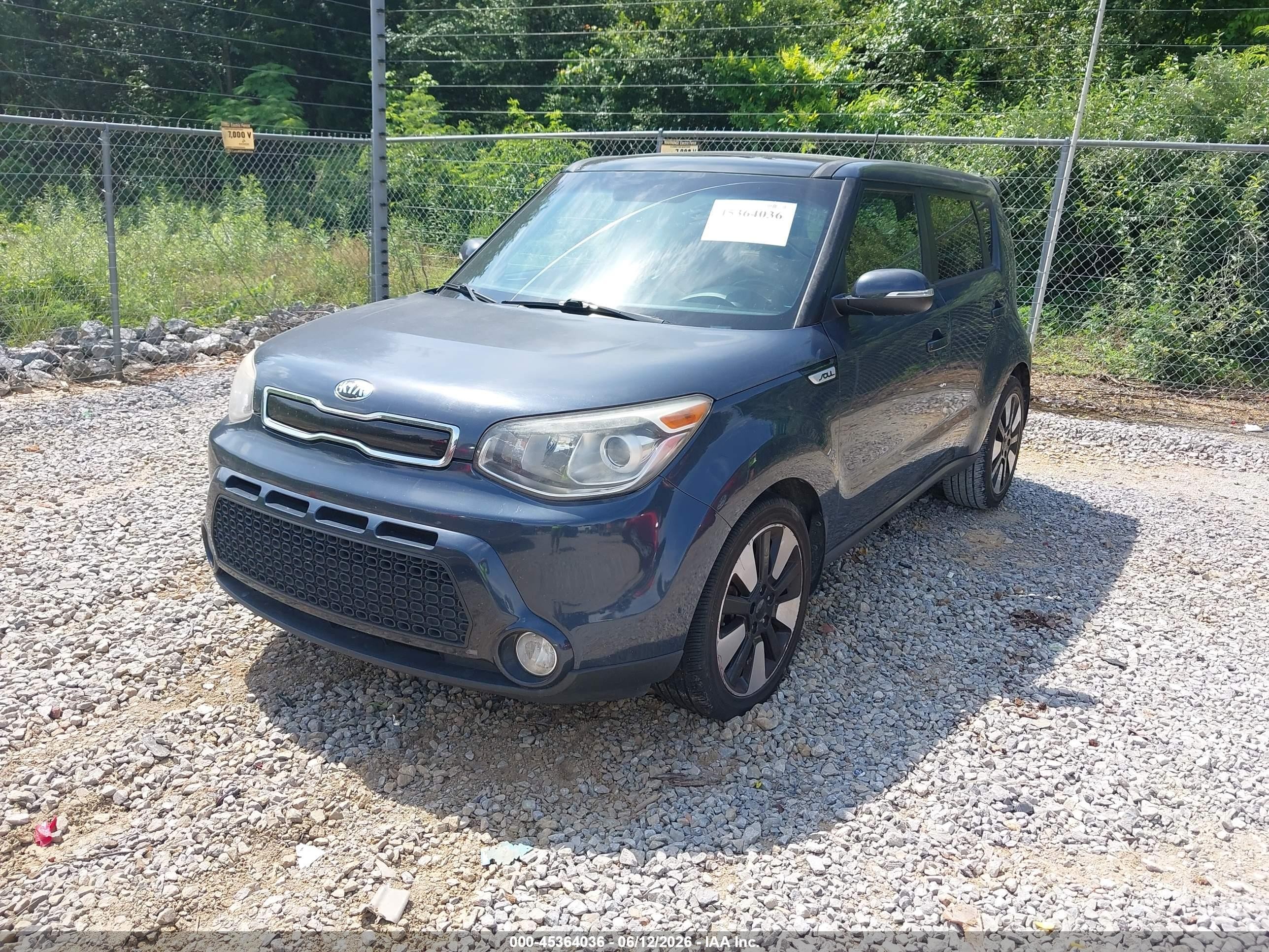 2015 Kia Soul ! Blue vin: KNDJX3A51F7123625