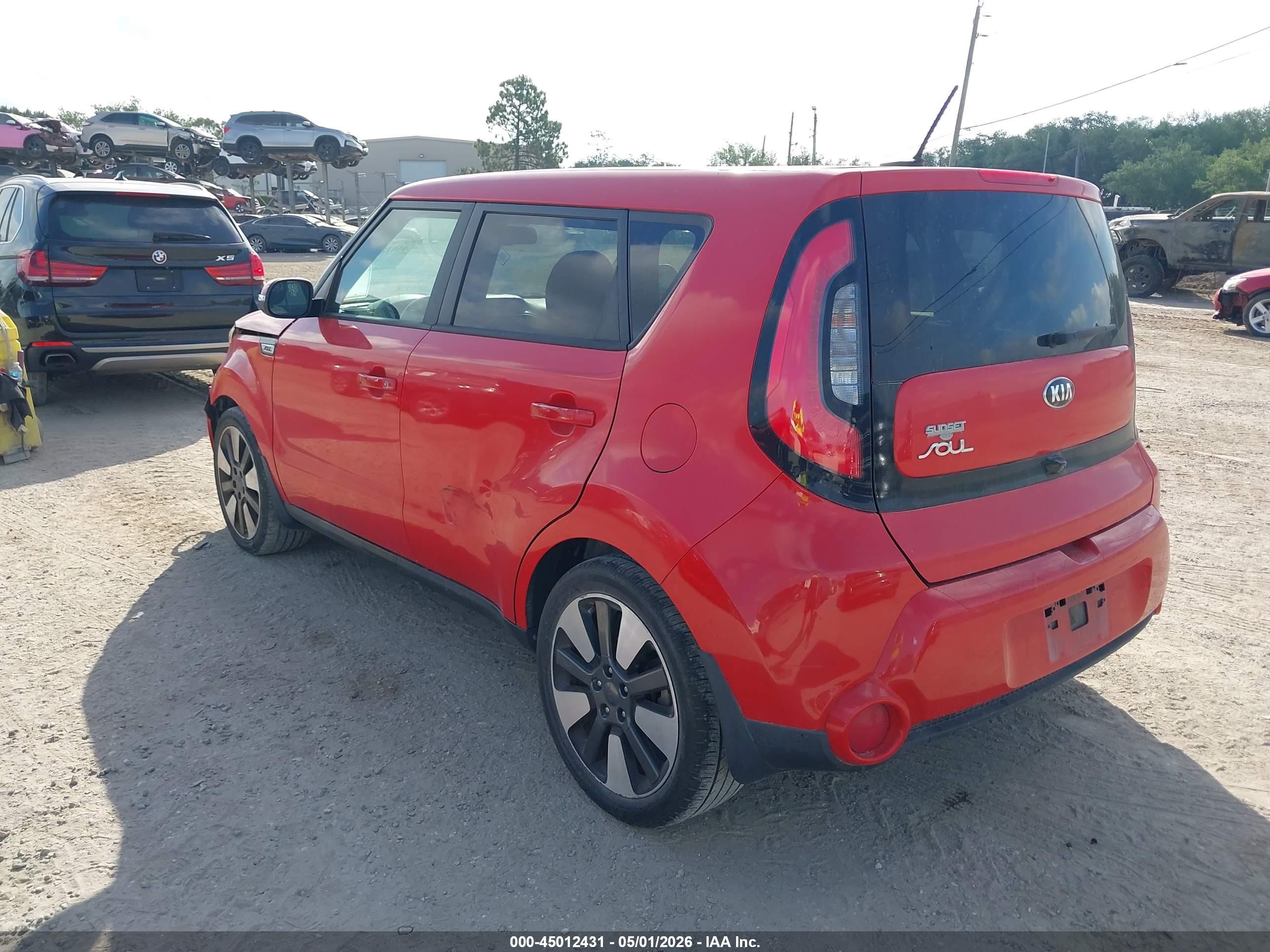 2015 Kia Soul ! Red vin: KNDJX3A51F7778268
