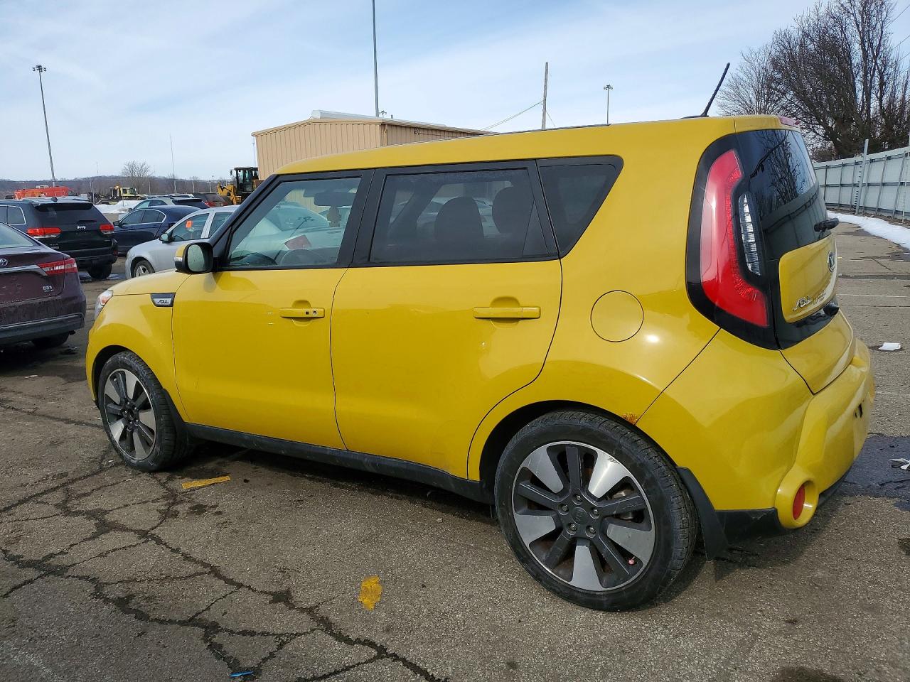 2014 Kia Soul ! Желтый vin: KNDJX3A52E7011284
