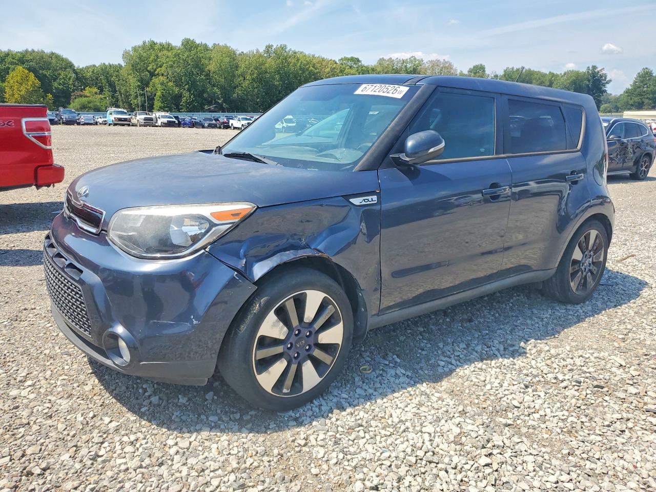 2015 Kia Soul ! Blue vin: KNDJX3A52F7120362