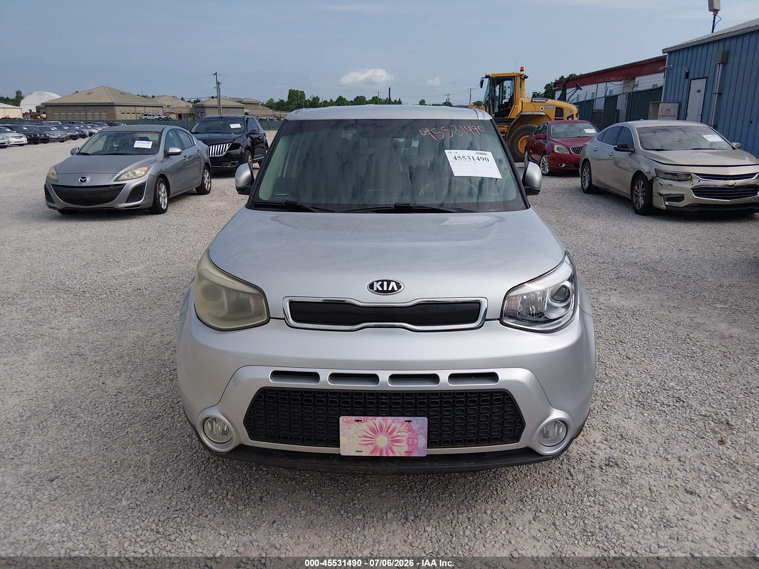 2015 Kia Soul ! Silver vin: KNDJX3A54F7792763