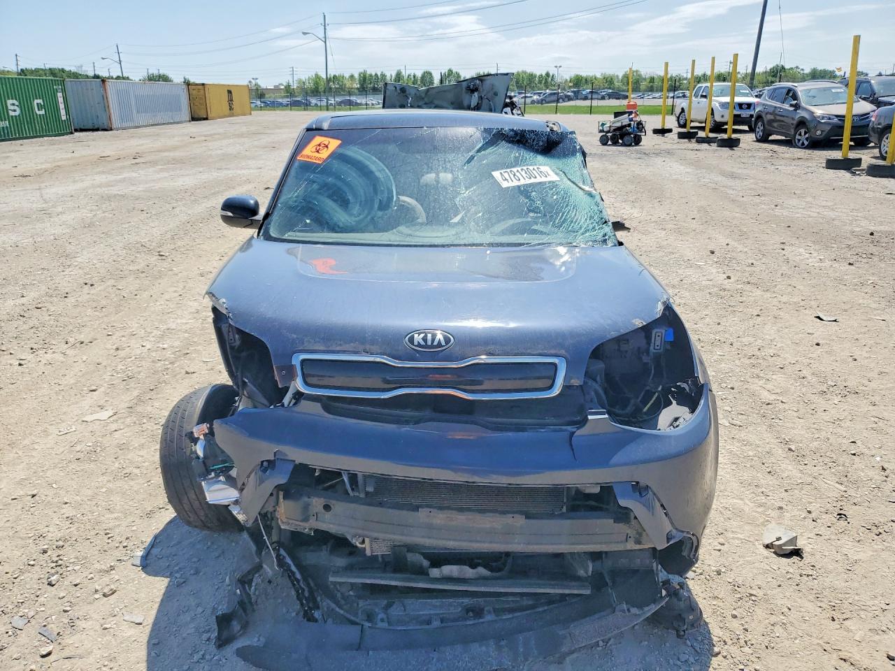 2014 Kia Soul ! Gray vin: KNDJX3A55E7029293
