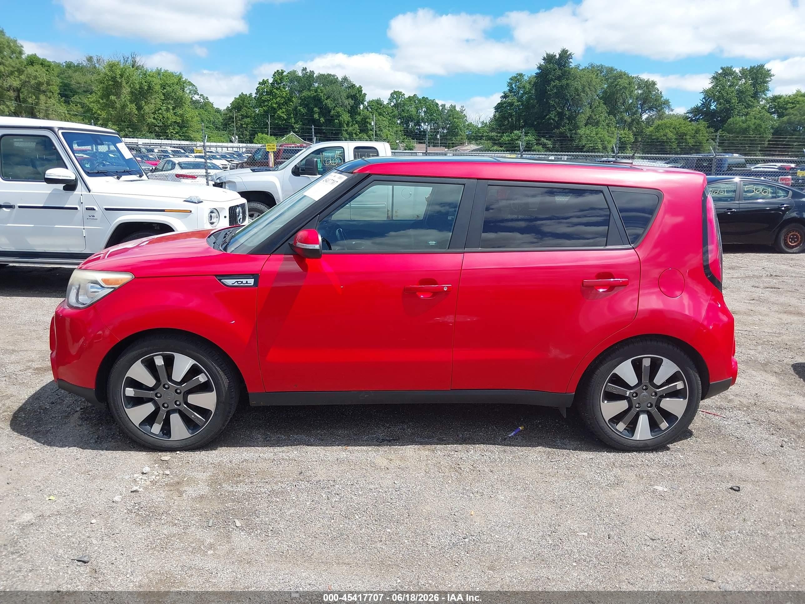 2014 Kia Soul ! Red vin: KNDJX3A55E7744364