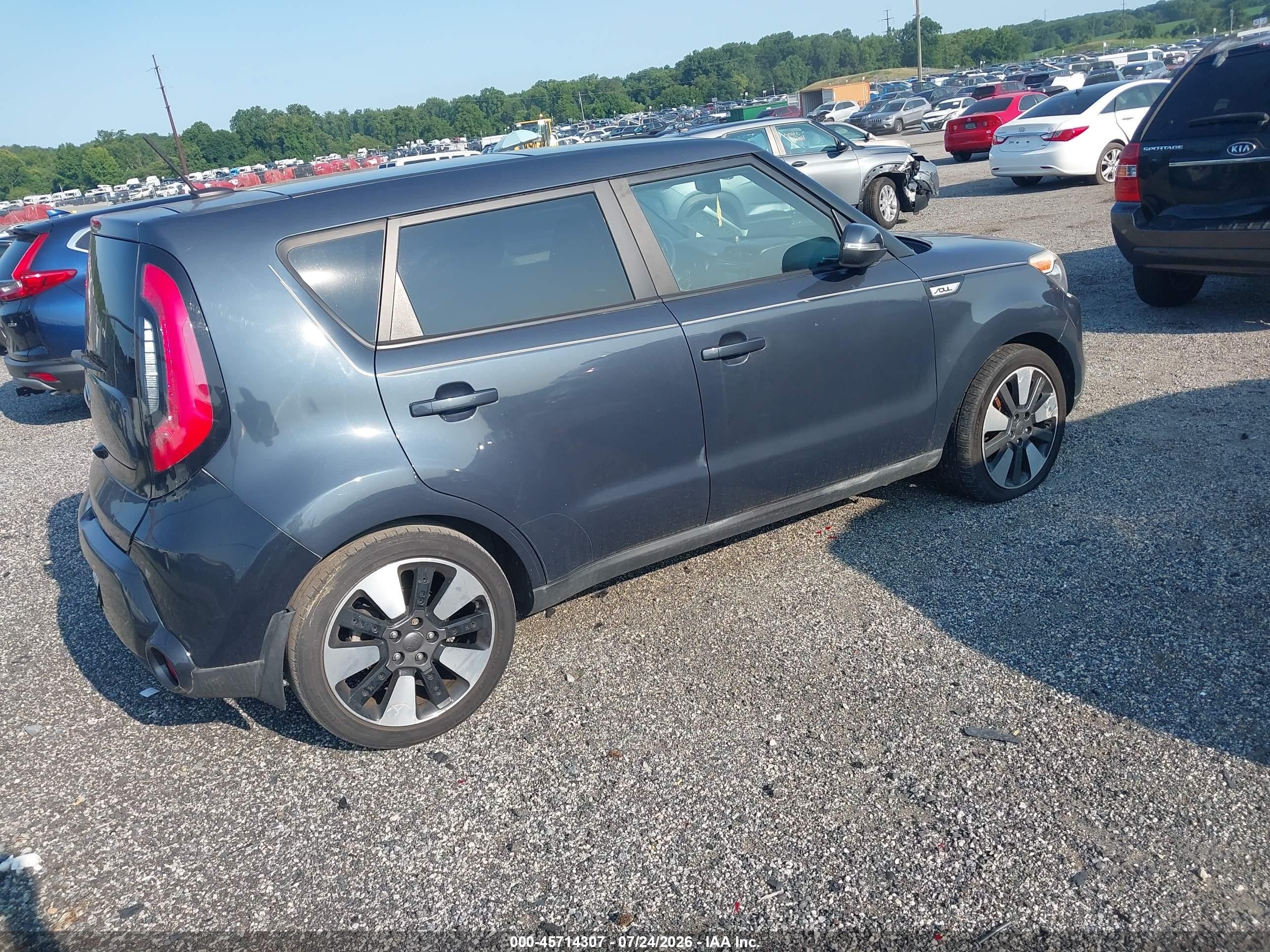2015 Kia Soul ! Blue vin: KNDJX3A55F7160757