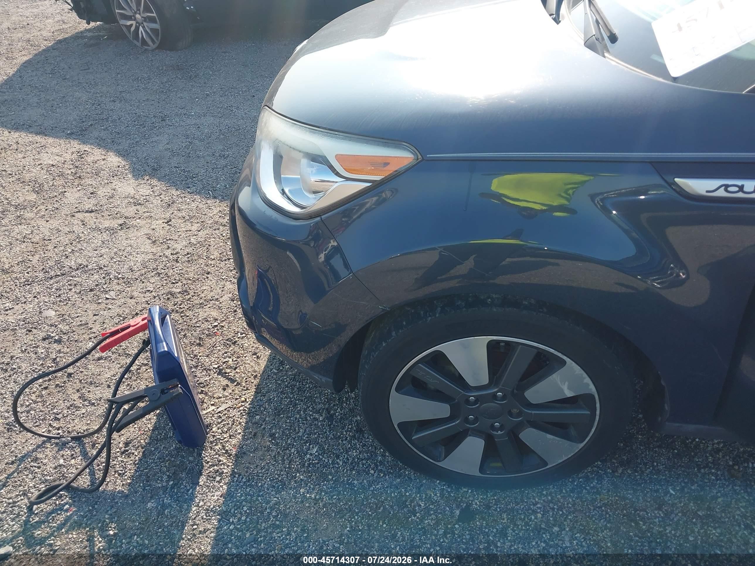 2015 Kia Soul ! Blue vin: KNDJX3A55F7160757