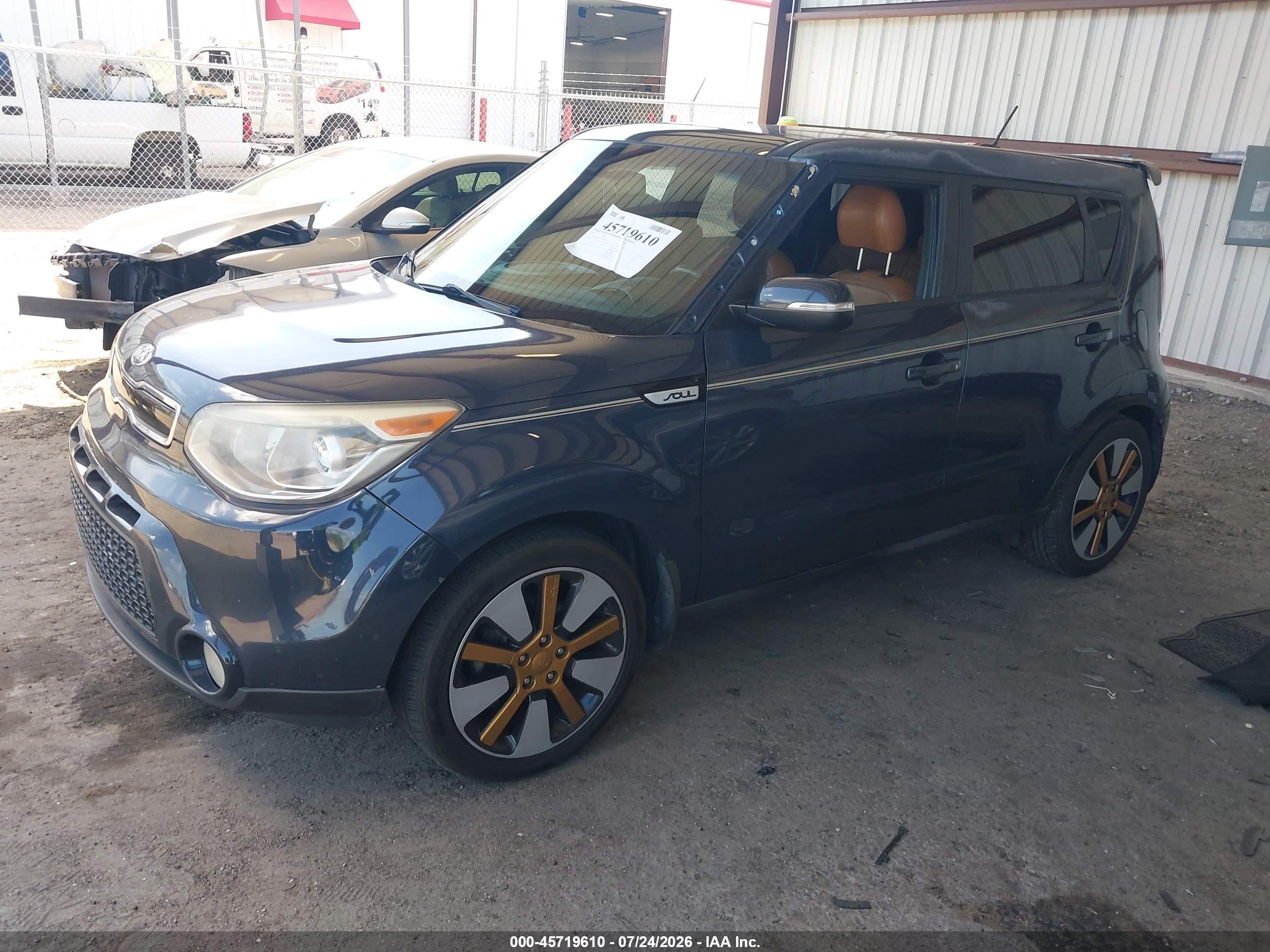 2015 Kia Soul ! Pewter vin: KNDJX3A56F7130344