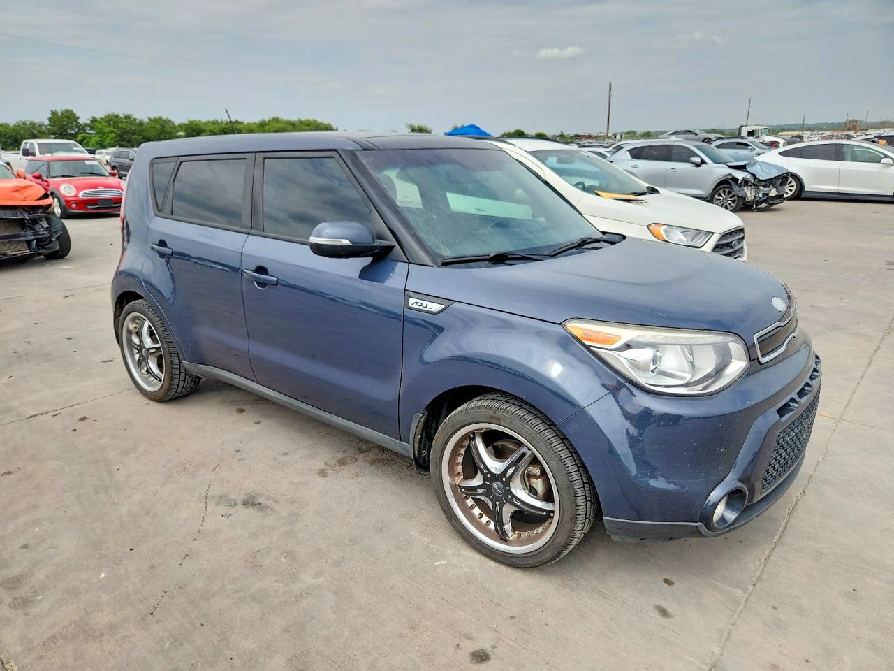 2015 Kia Soul ! Blue vin: KNDJX3A56F7130358
