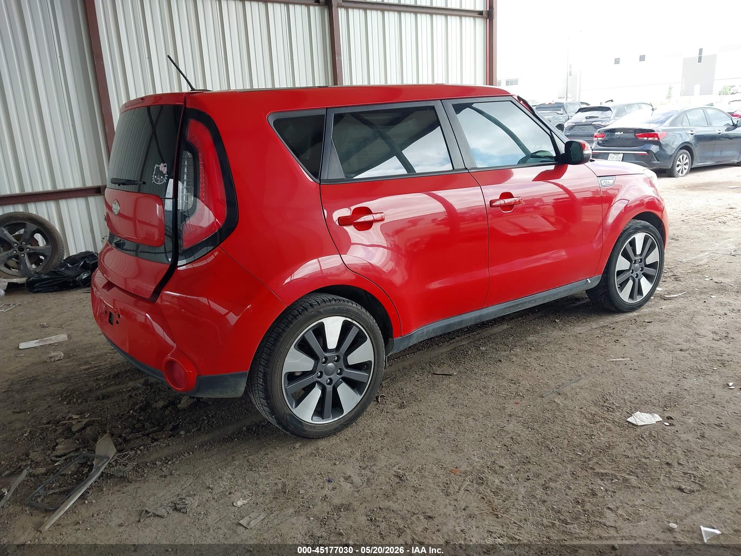 2014 Kia Soul ! Red vin: KNDJX3A57E7704285