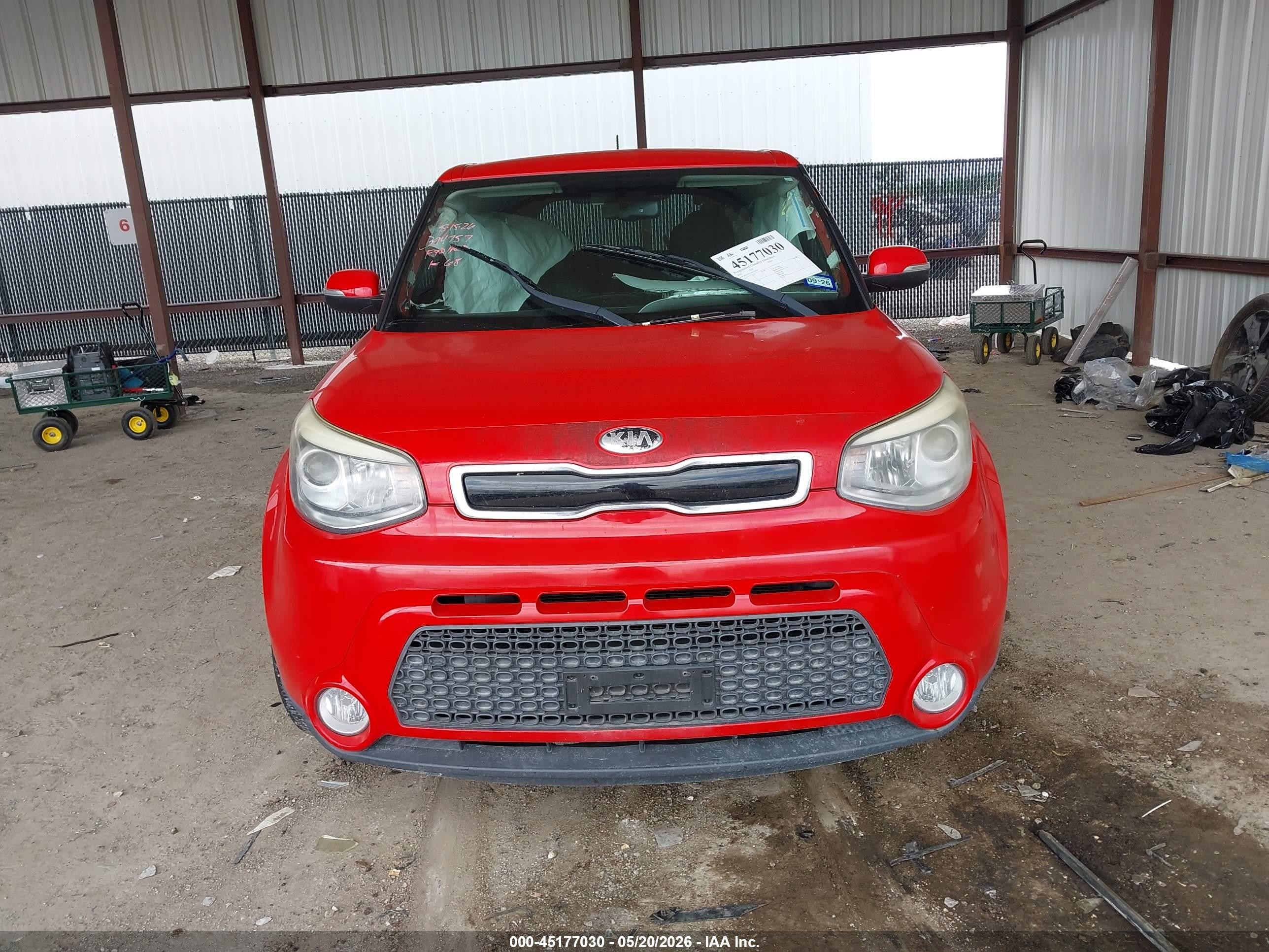 2014 Kia Soul ! Red vin: KNDJX3A57E7704285