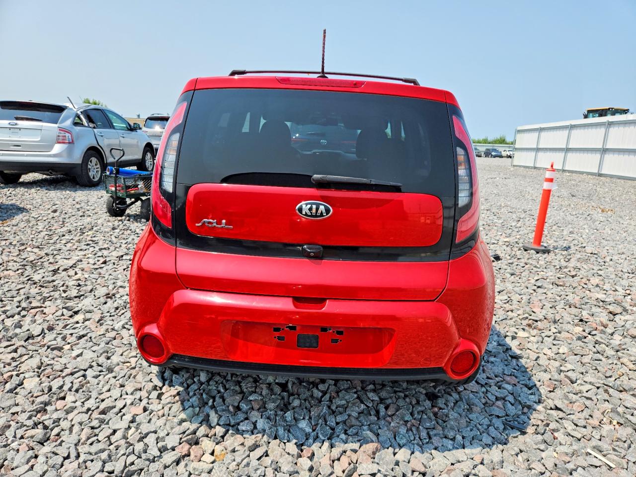 2015 Kia Soul ! Красный vin: KNDJX3A57F7778792