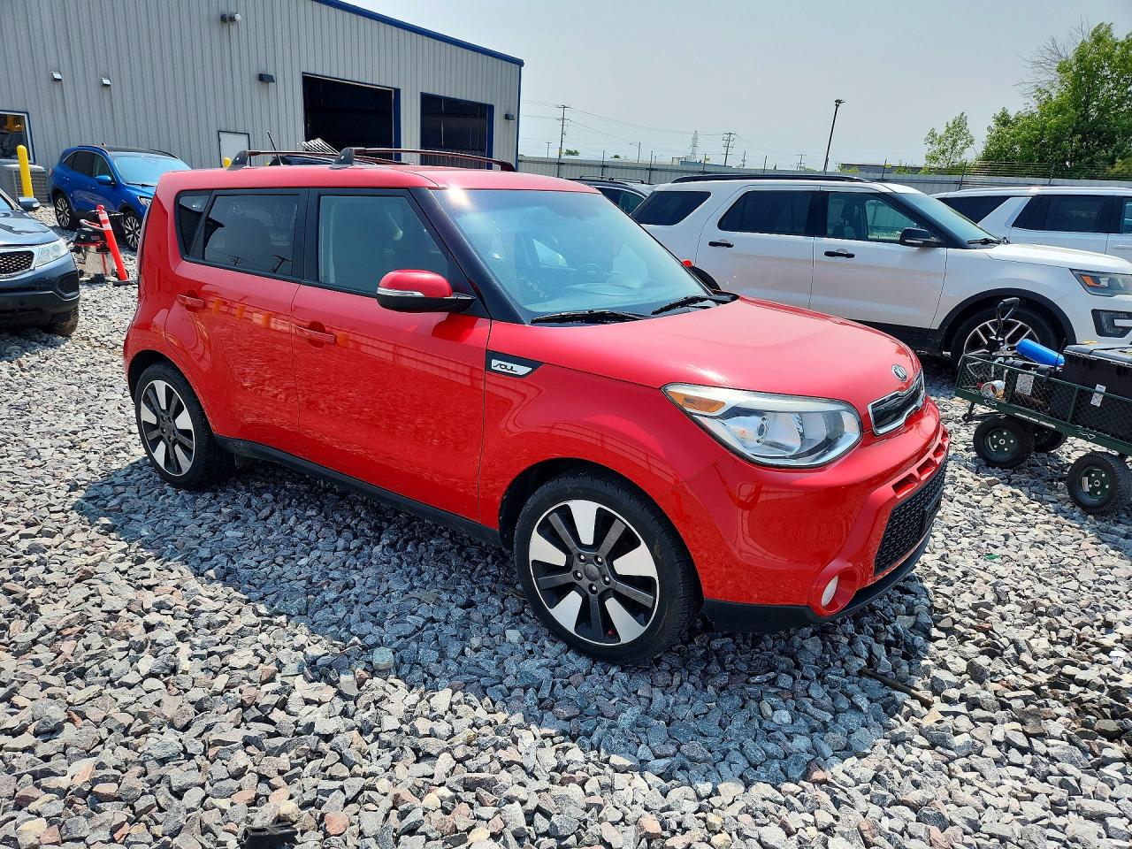 2015 Kia Soul ! Красный vin: KNDJX3A57F7778792
