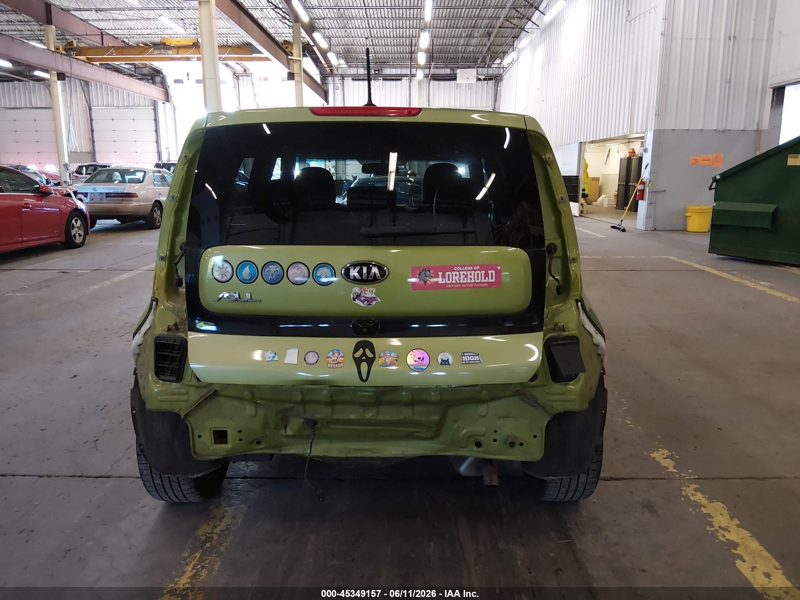 2015 Kia Soul ! Green vin: KNDJX3A57F7799268