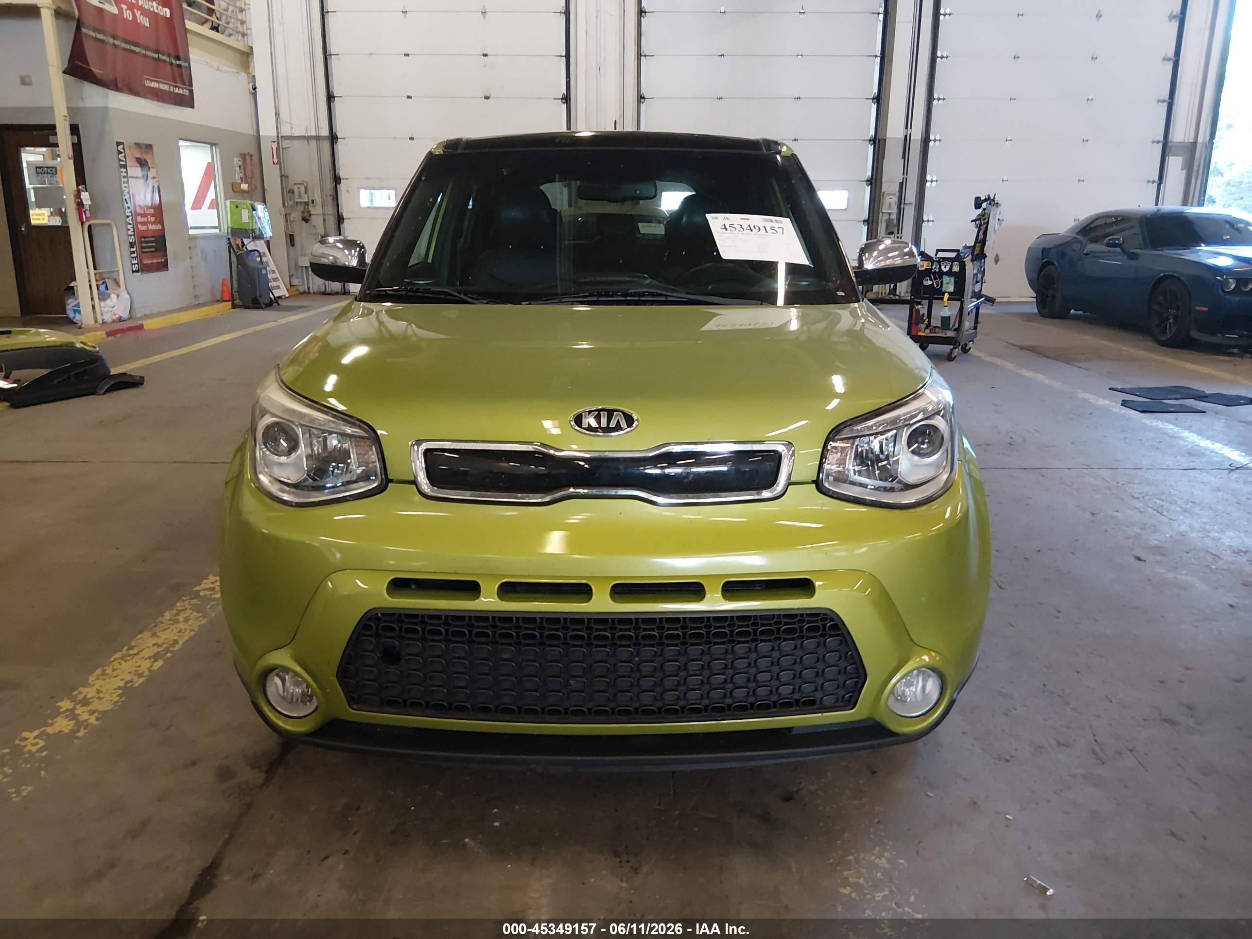 2015 Kia Soul ! Green vin: KNDJX3A57F7799268