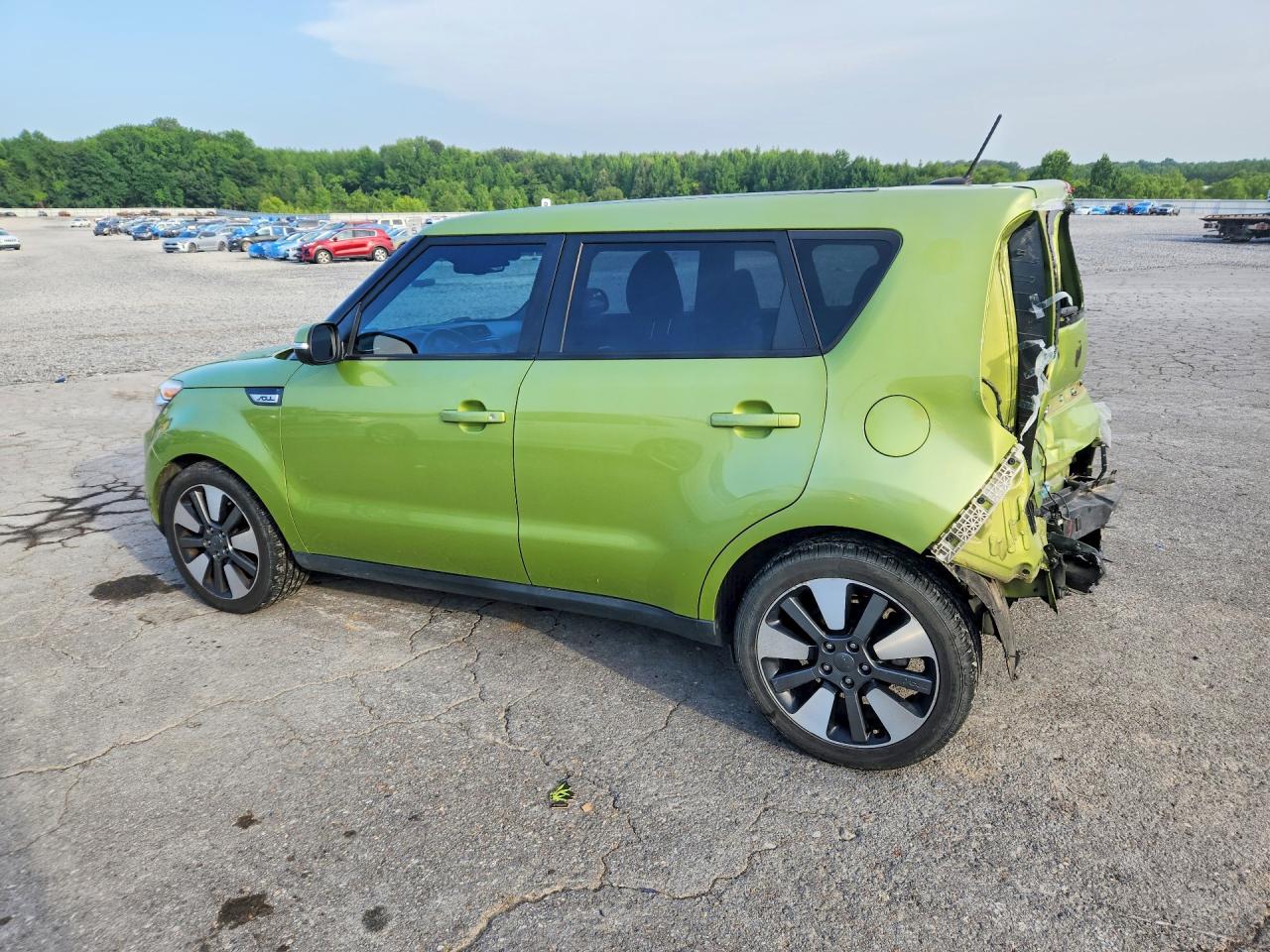 2015 Kia Soul ! Green vin: KNDJX3A57F7801522