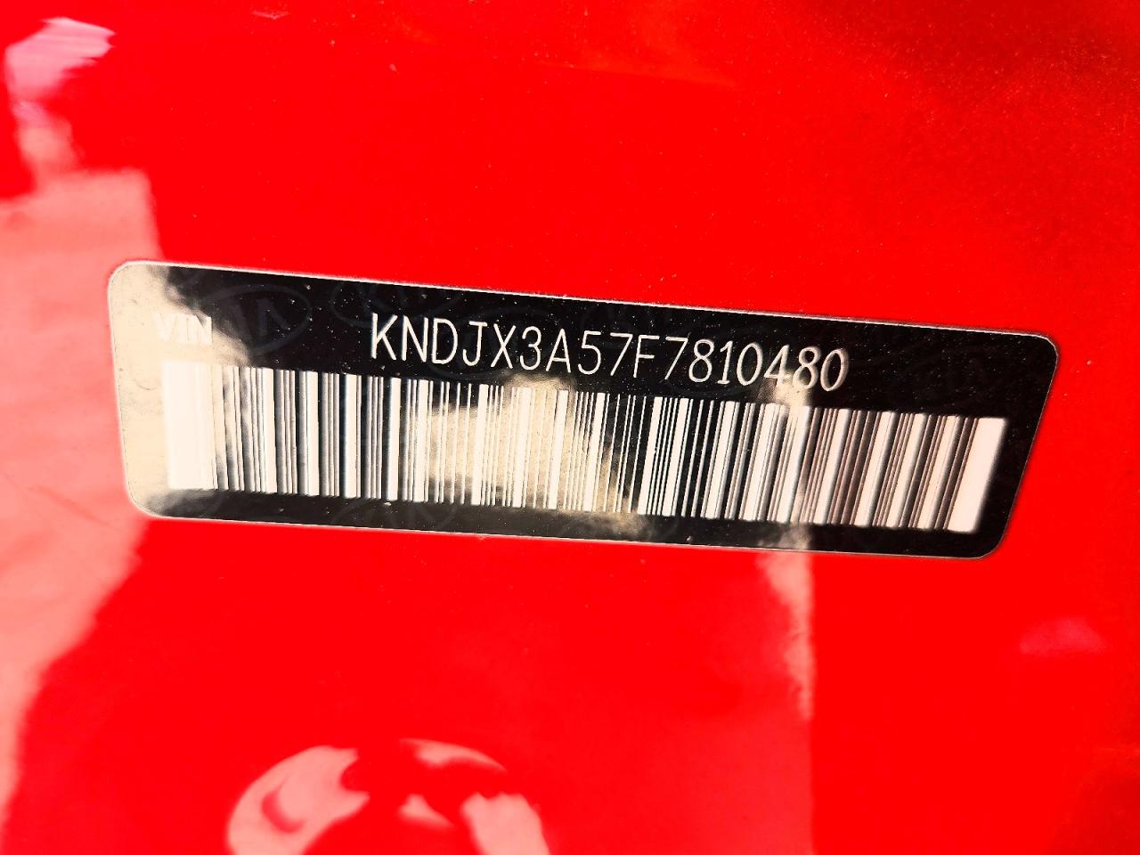 2015 Kia Soul ! Red vin: KNDJX3A57F7810480
