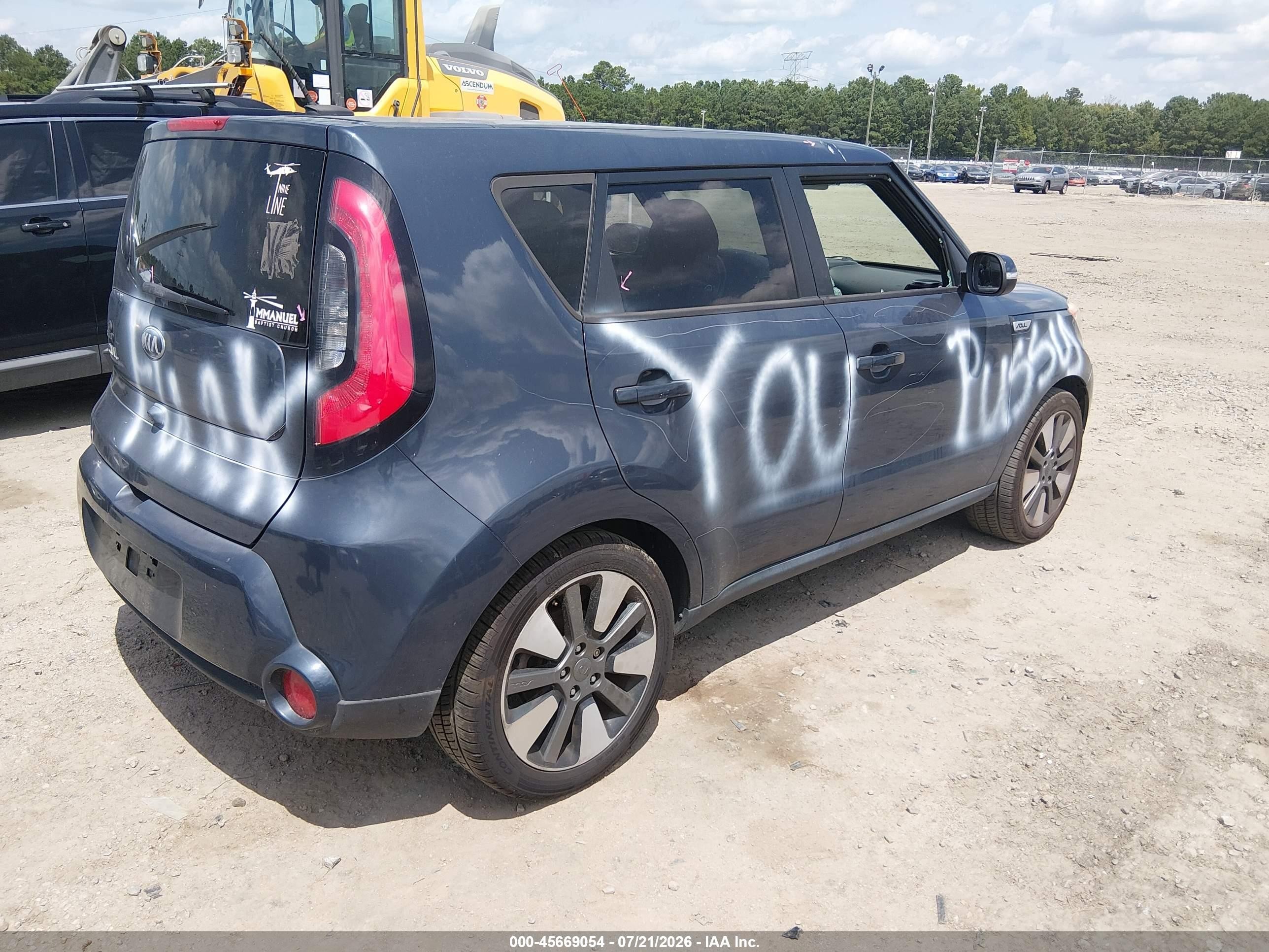 2014 Kia Soul ! Gray vin: KNDJX3A58E7009409