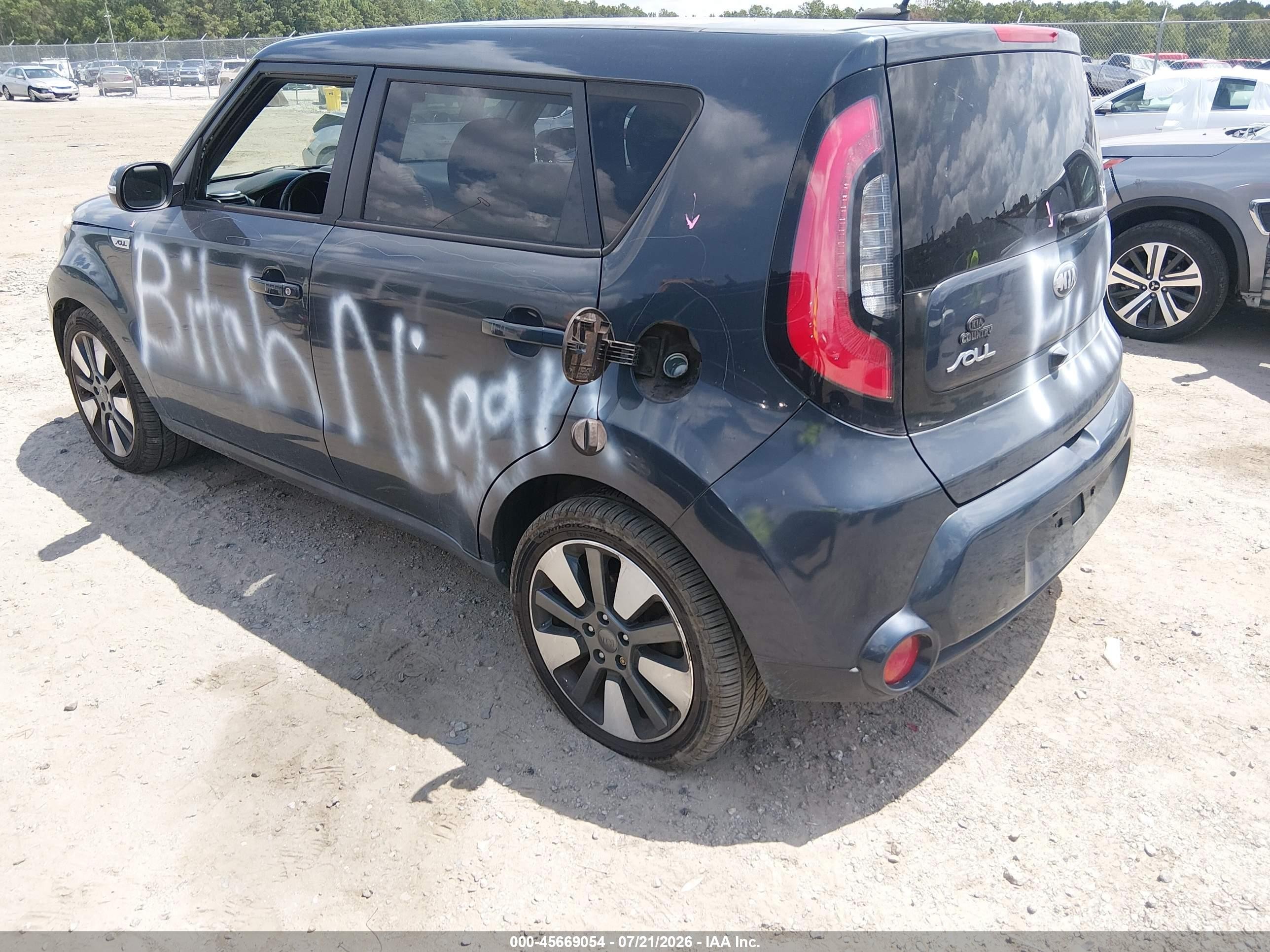 2014 Kia Soul ! Gray vin: KNDJX3A58E7009409