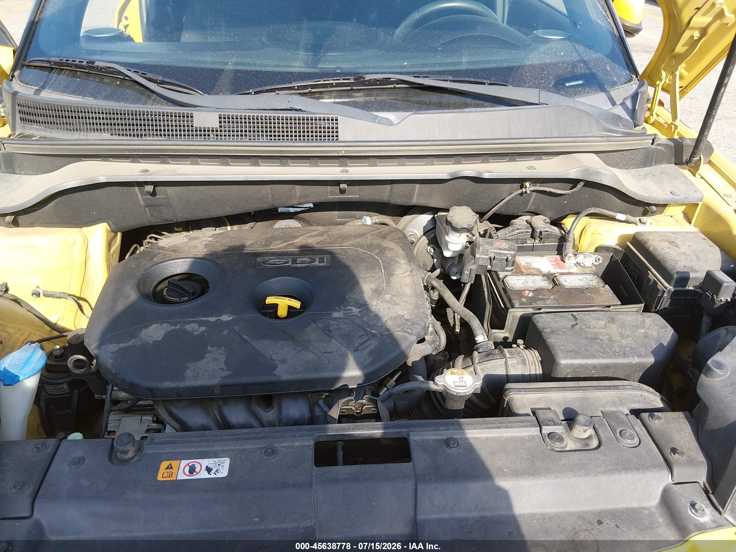 2015 Kia Soul ! Yellow vin: KNDJX3A58F7218148