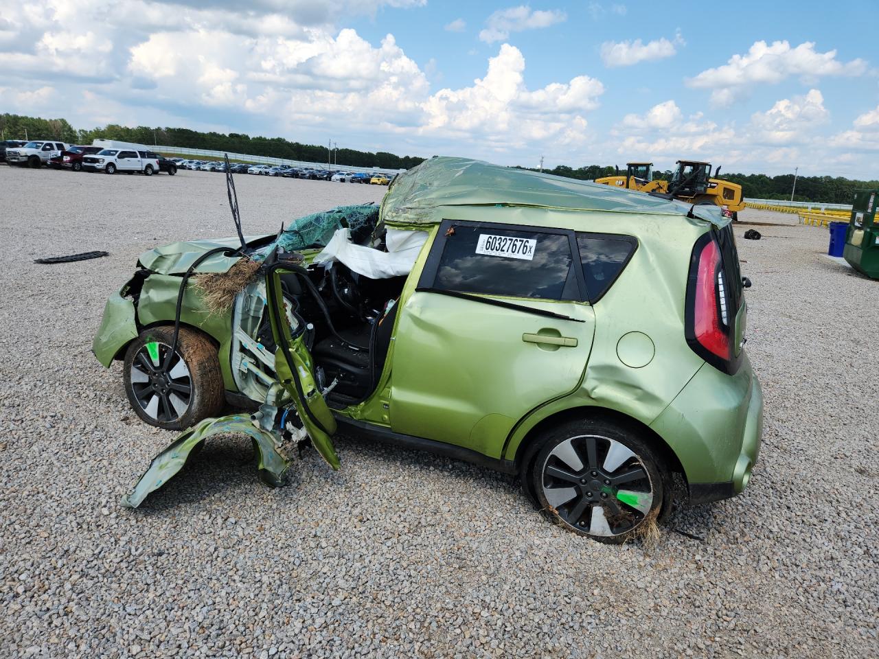 2015 Kia Soul ! Green vin: KNDJX3A58F7791616