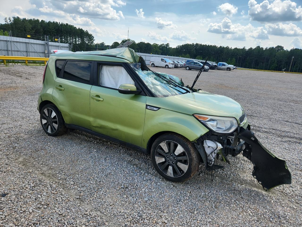 2015 Kia Soul ! Green vin: KNDJX3A58F7791616