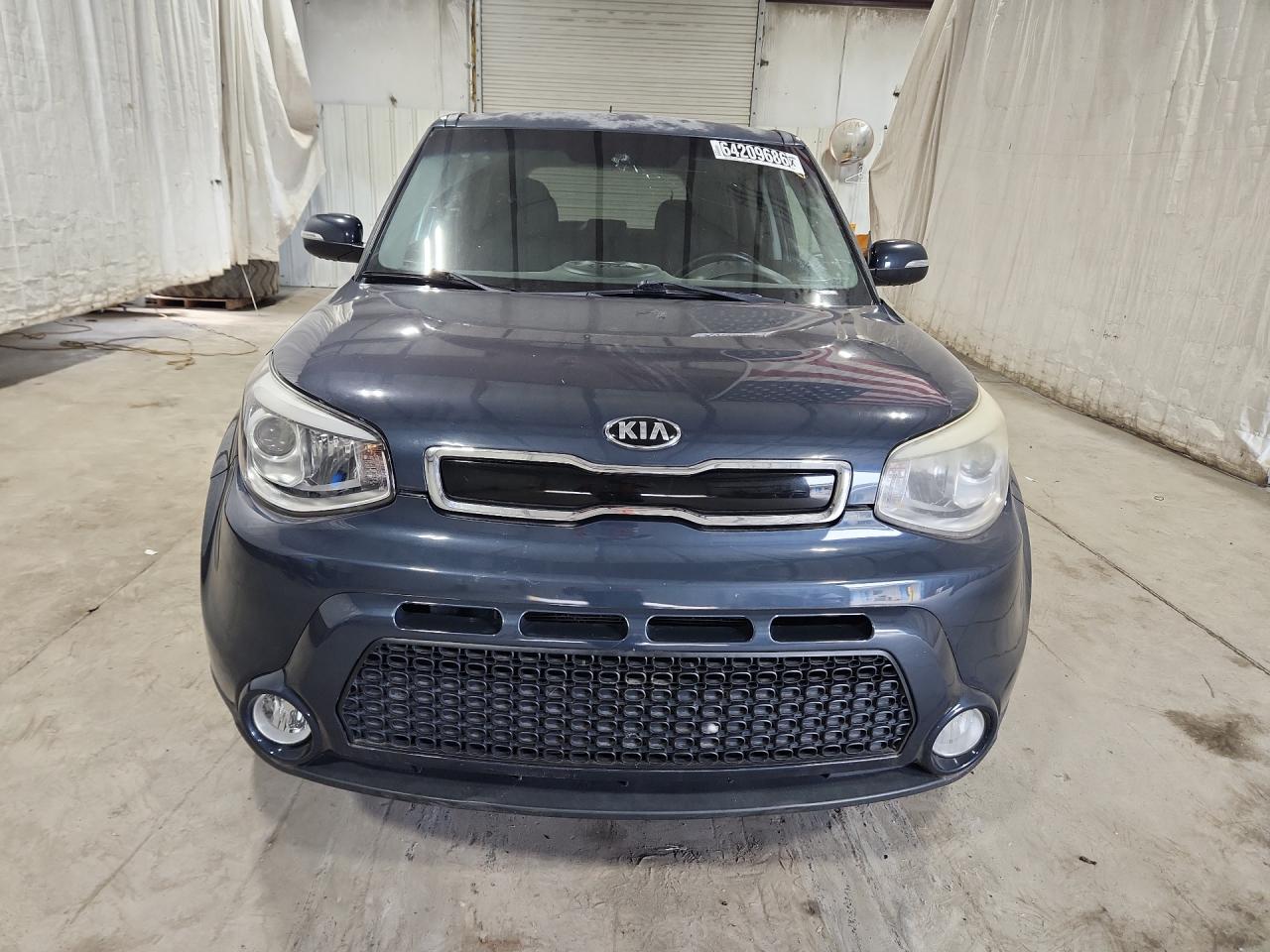 2014 Kia Soul ! Gray vin: KNDJX3A59E7020628 Damage: Left Head Lamp, Faded, Repair Required