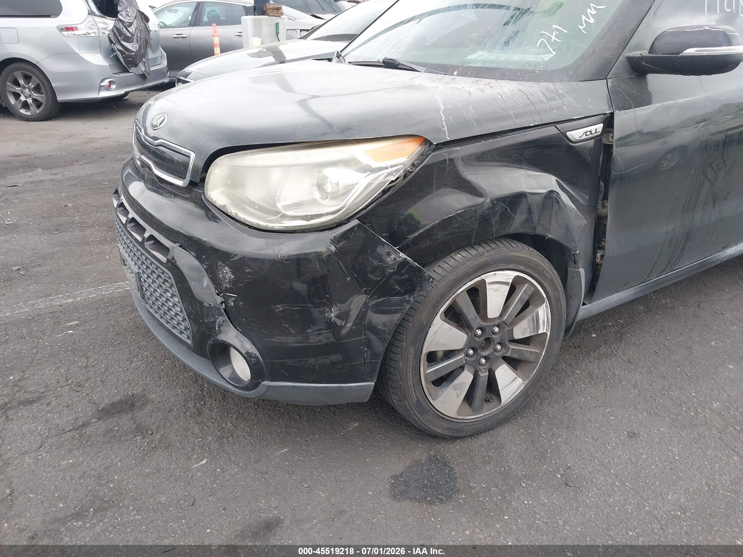 2014 Kia Soul ! Black vin: KNDJX3A59E7050762