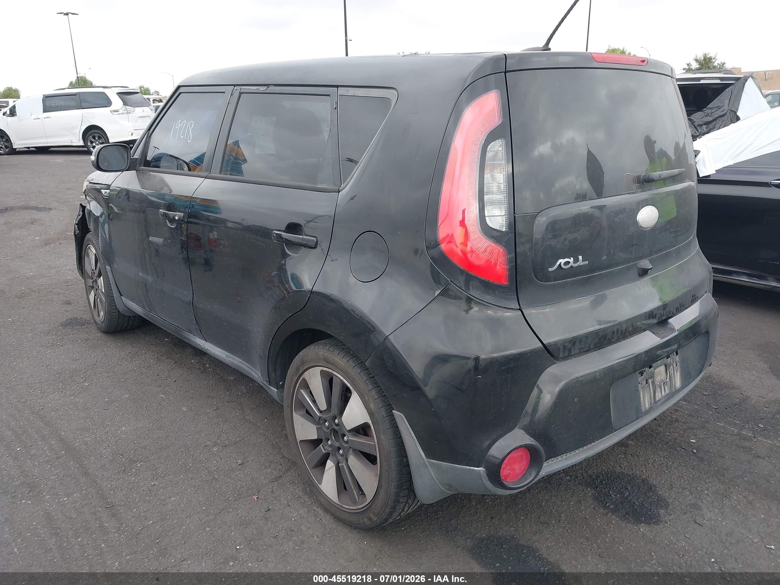 2014 Kia Soul ! Black vin: KNDJX3A59E7050762