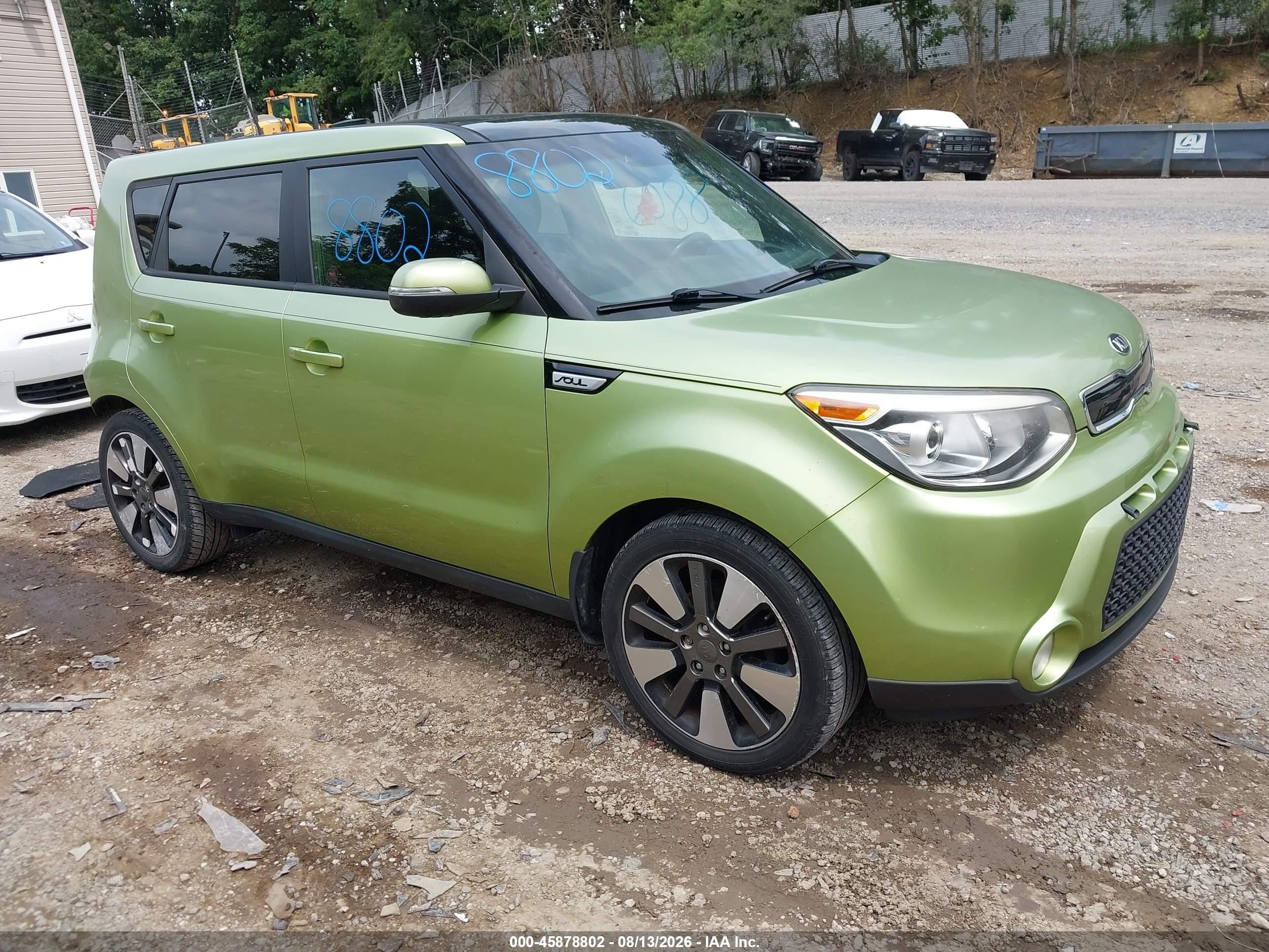 2014 Kia Soul ! Gray vin: KNDJX3A59E7722044