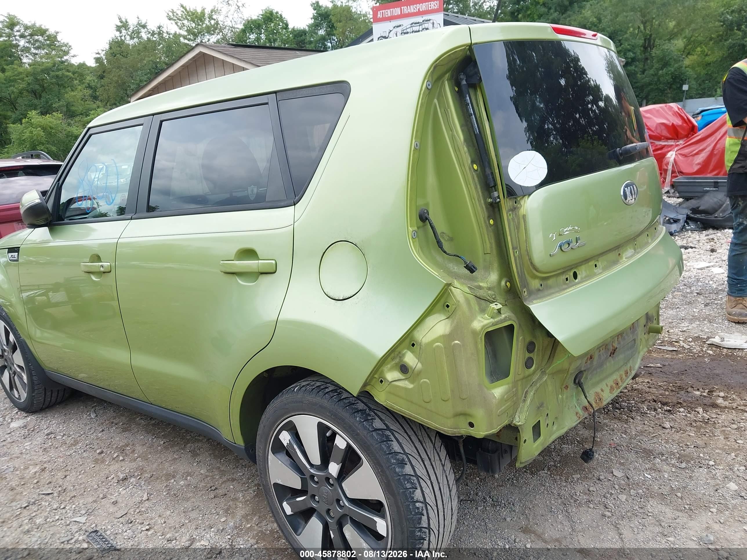 2014 Kia Soul ! Gray vin: KNDJX3A59E7722044