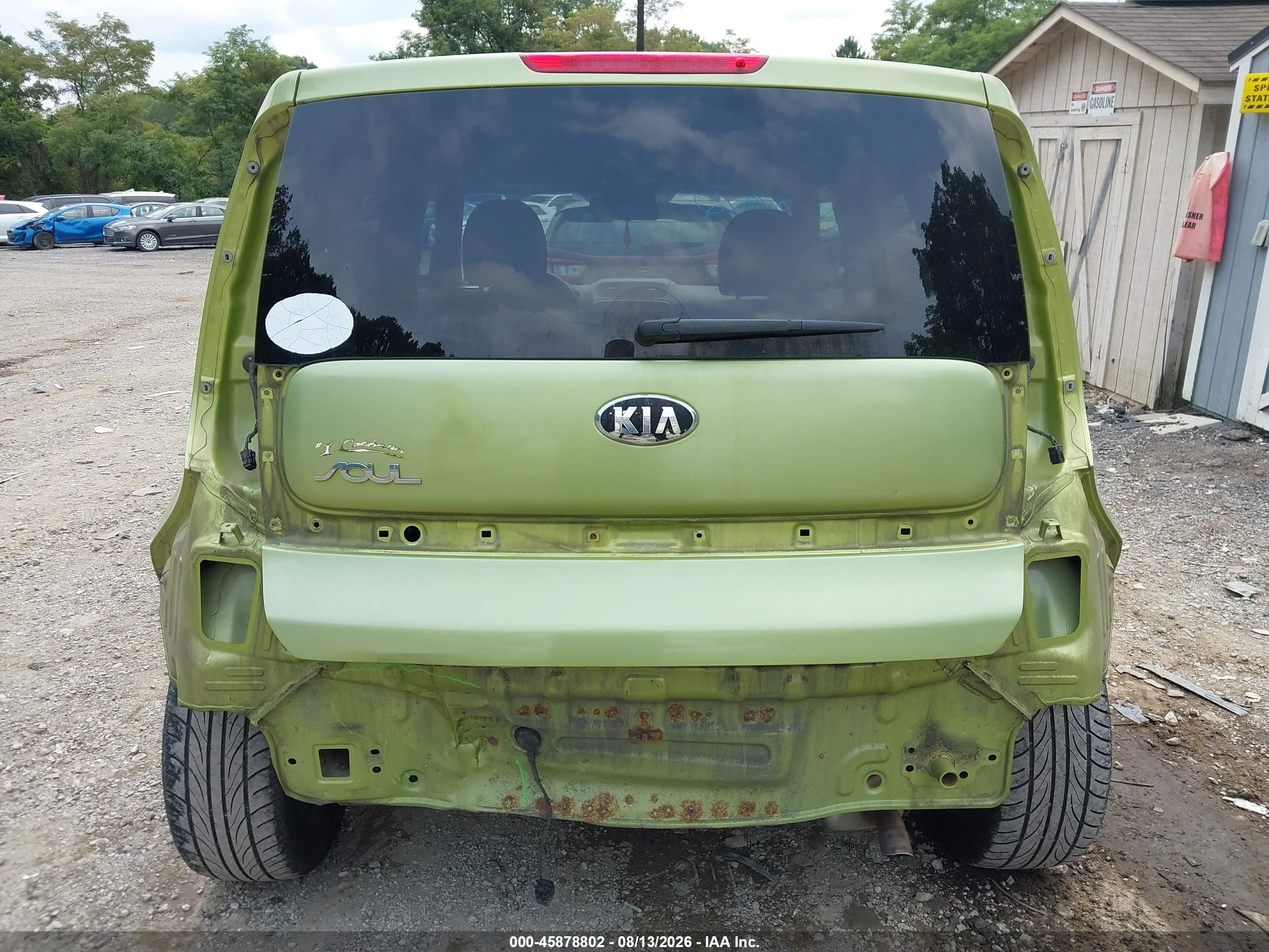 2014 Kia Soul ! Gray vin: KNDJX3A59E7722044