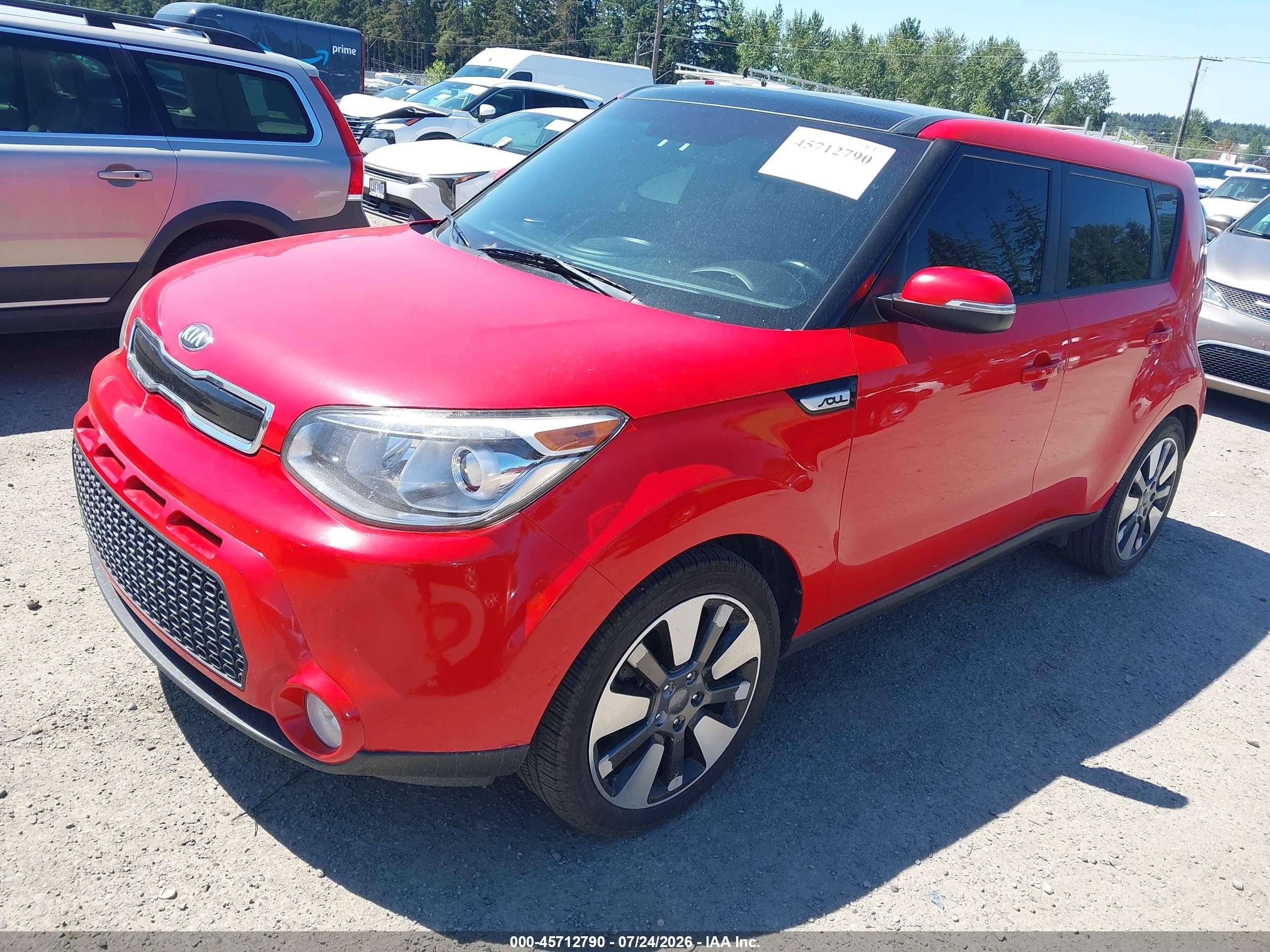 2014 Kia Soul ! Red vin: KNDJX3A59E7729401