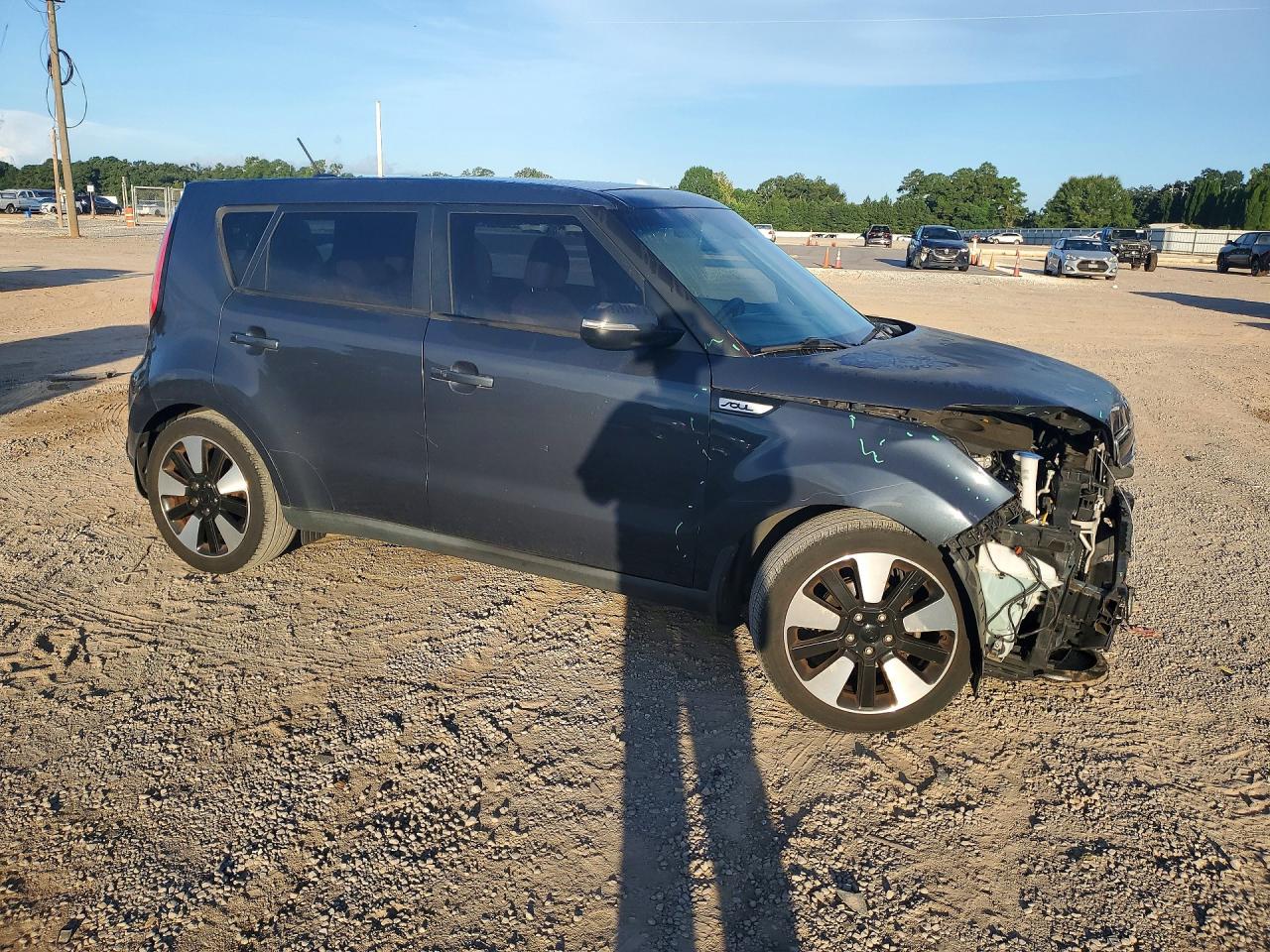 2015 Kia Soul ! Синий vin: KNDJX3A59F7118818