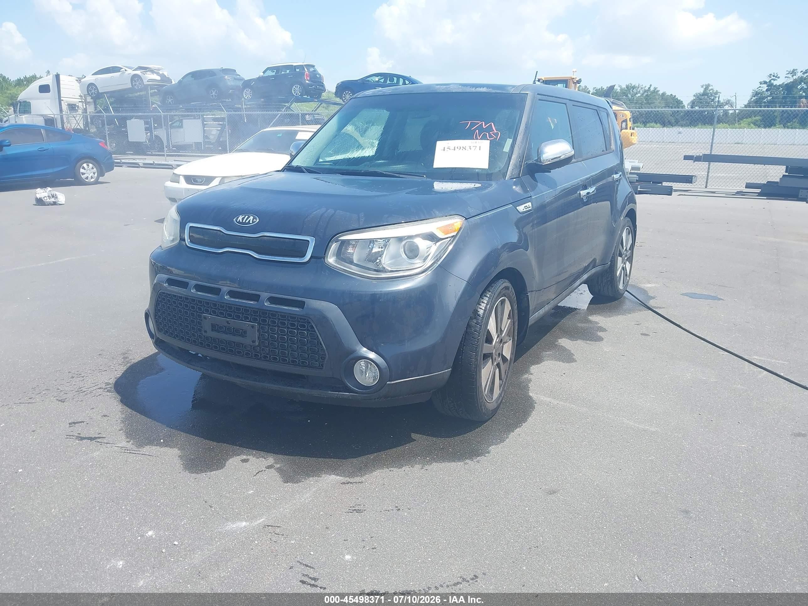 2015 Kia Soul ! Gray vin: KNDJX3A5XF7189882