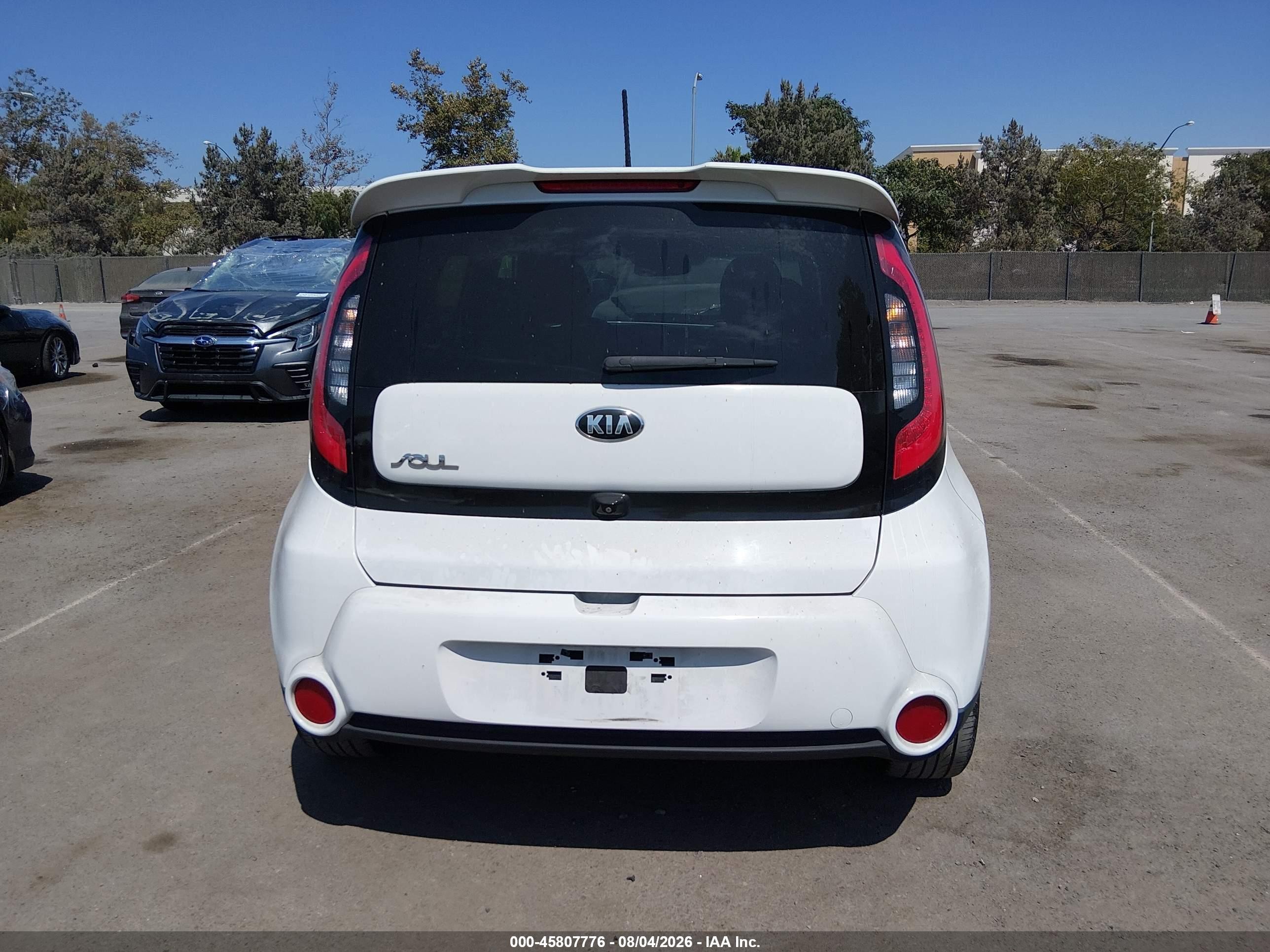 2015 Kia Soul ! Белый vin: KNDJX3A5XF7192815