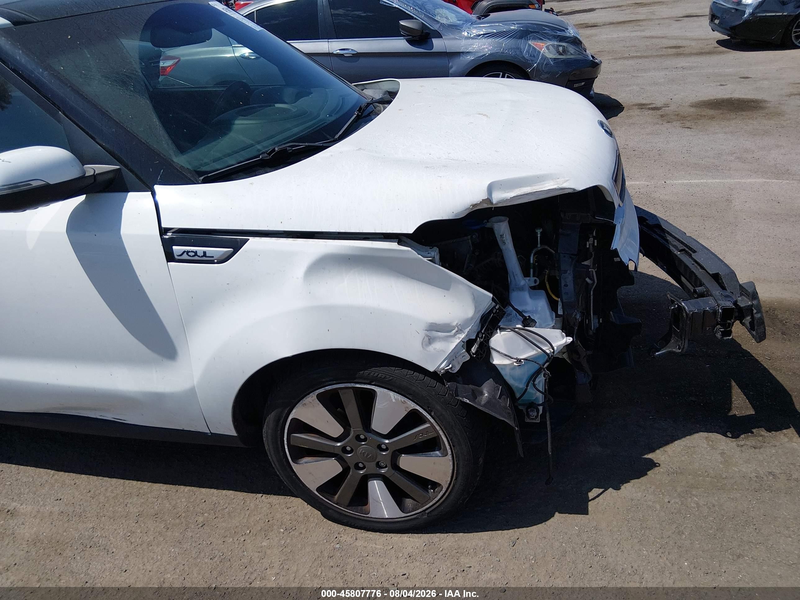 2015 Kia Soul ! Белый vin: KNDJX3A5XF7192815