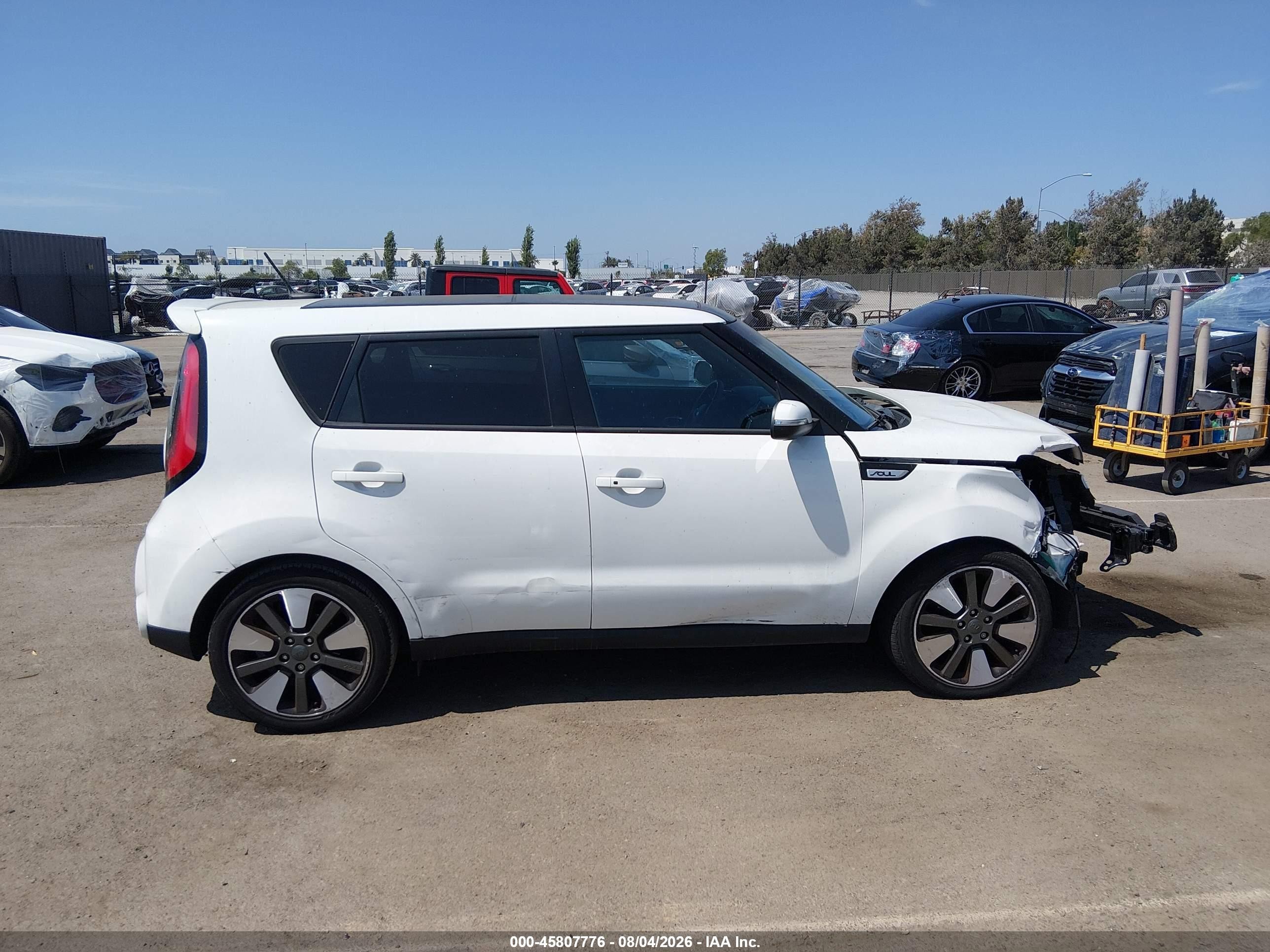 2015 Kia Soul ! Белый vin: KNDJX3A5XF7192815