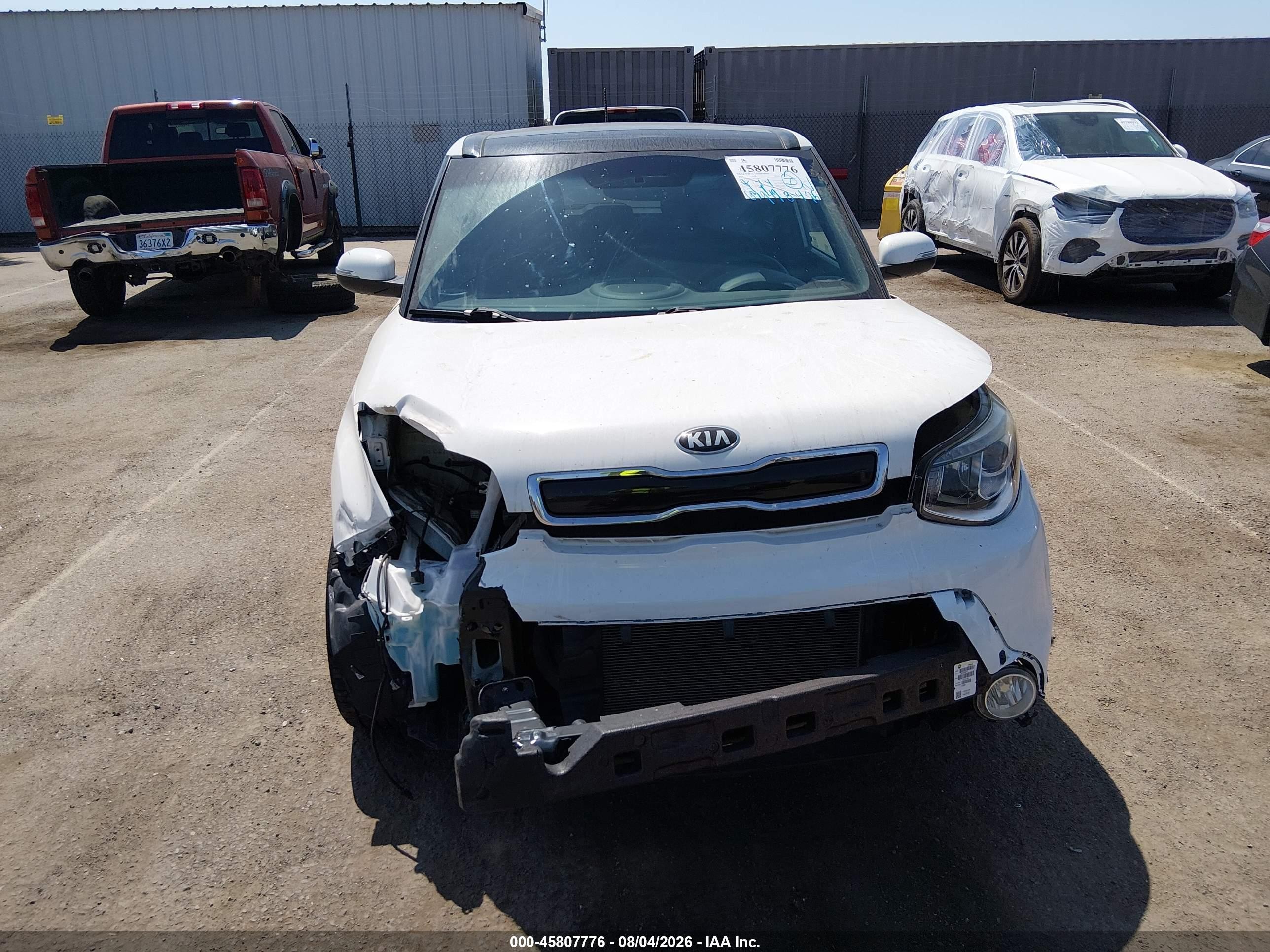 2015 Kia Soul ! Белый vin: KNDJX3A5XF7192815