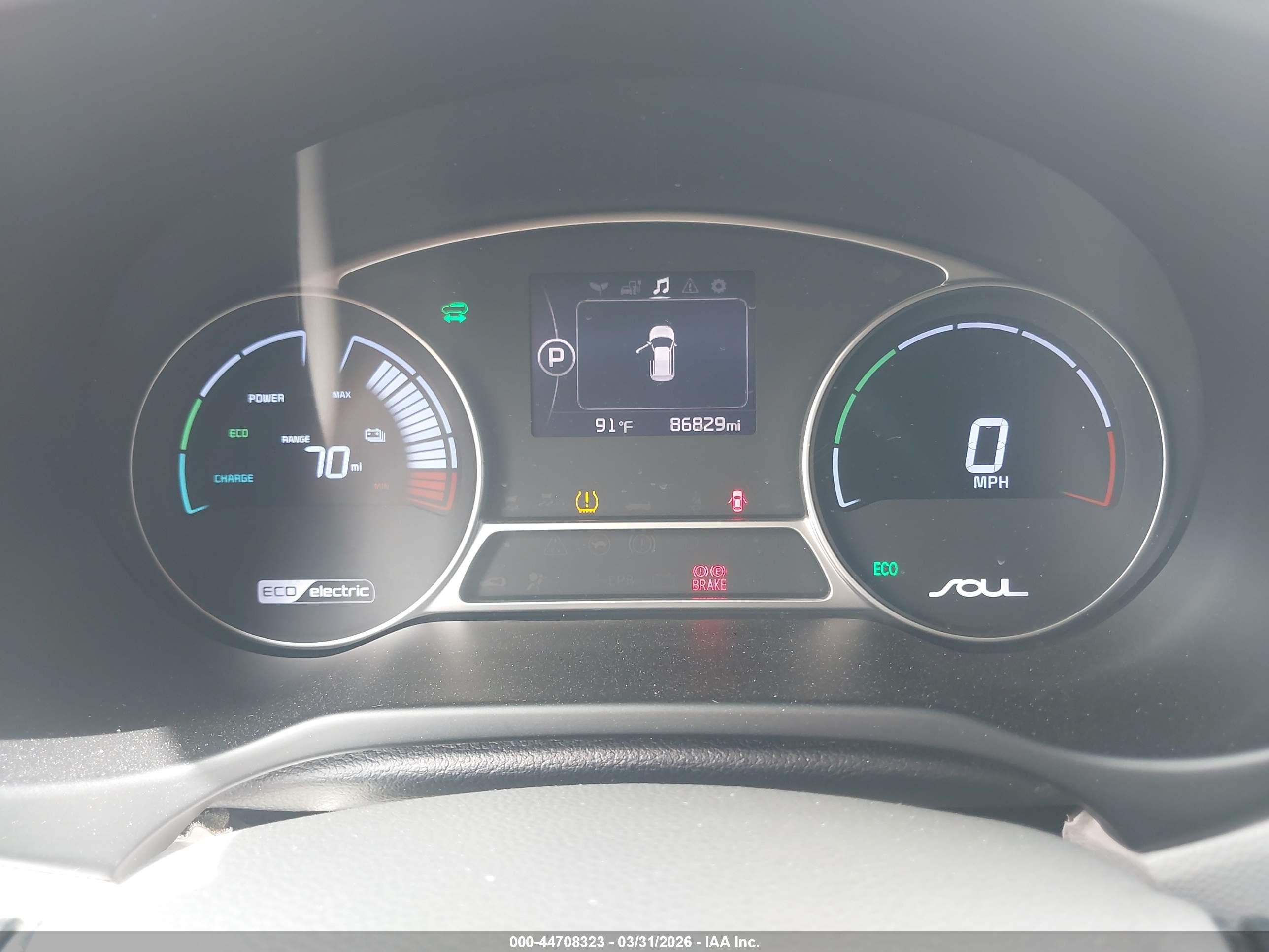2015 Kia Soul Ev + Black vin: KNDJX3AE6F7001911