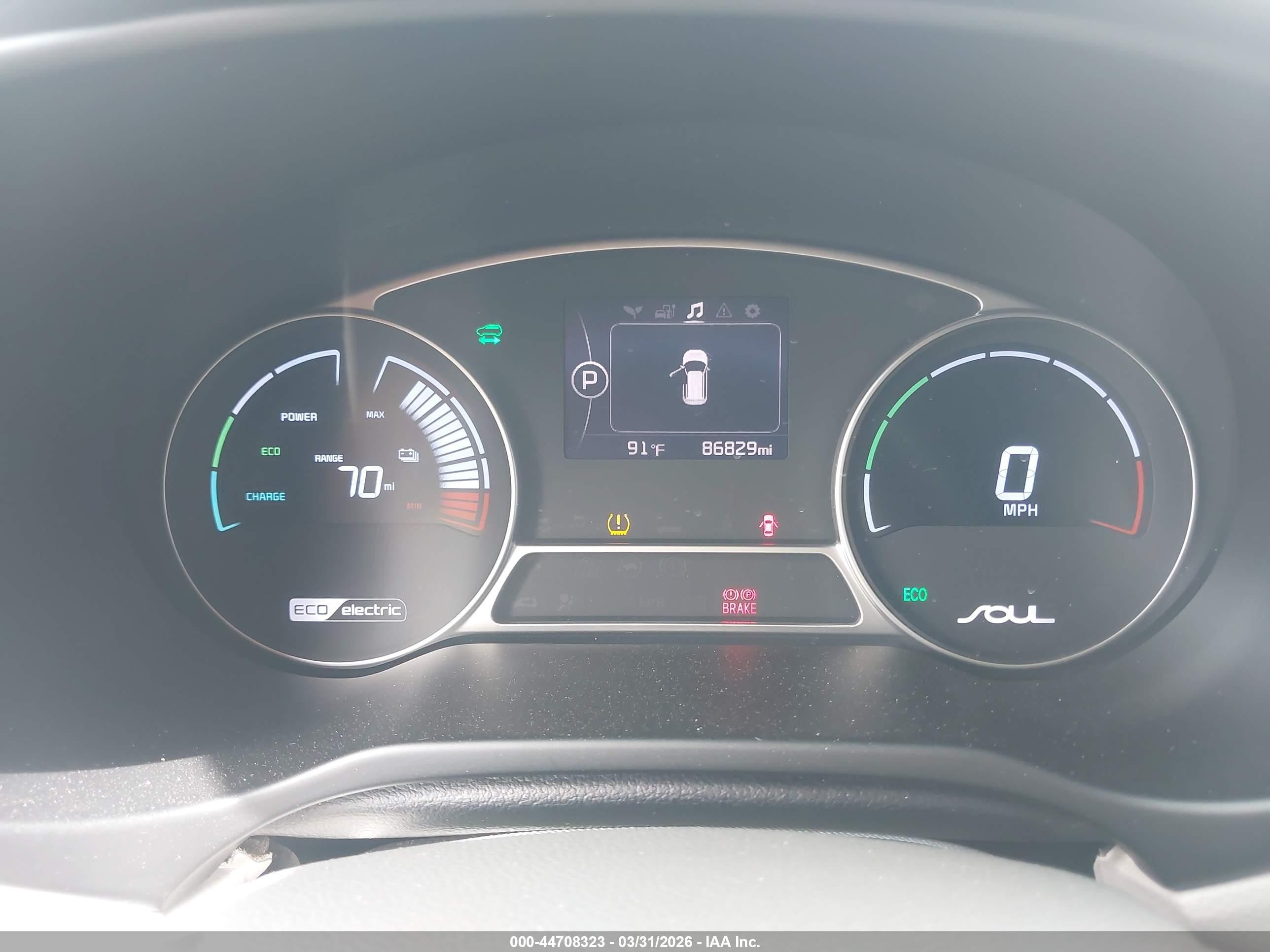 2015 Kia Soul Ev + Black vin: KNDJX3AE6F7001911