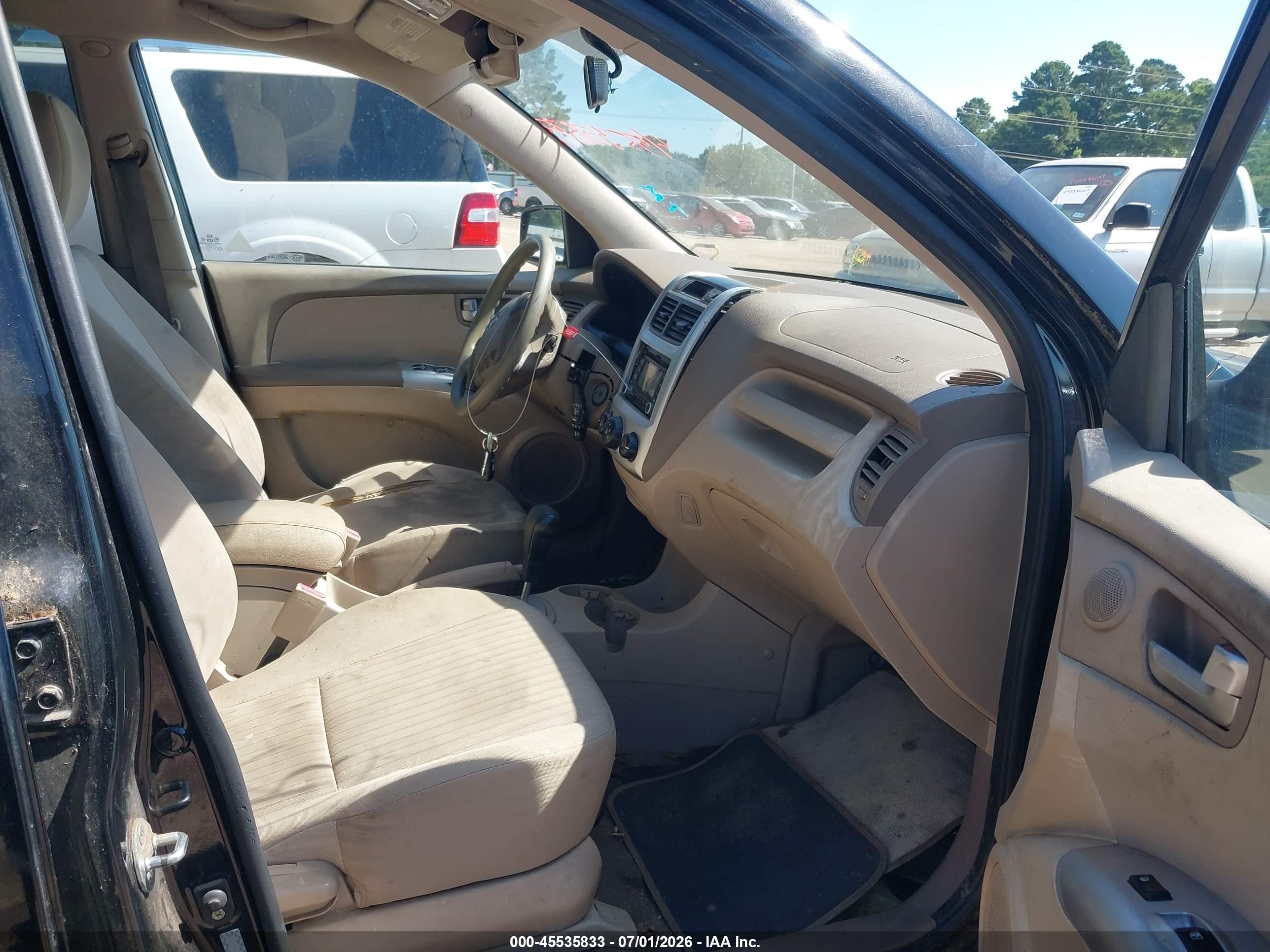 2010 Kia Sportage Lx V6 Black vin: KNDKG3A33A7720335