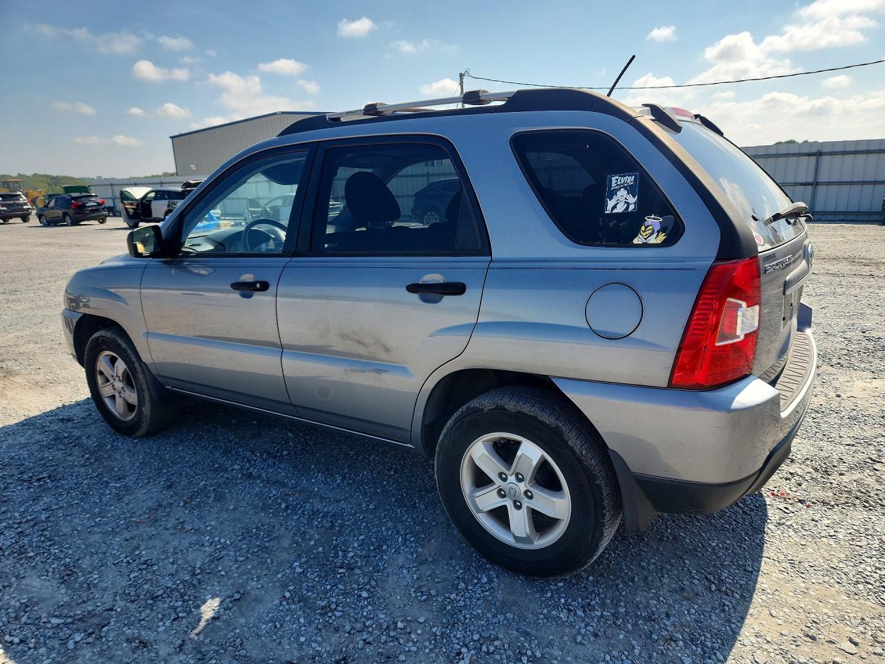 2010 Kia Sportage Lx Silver vin: KNDKG3A35A7724466