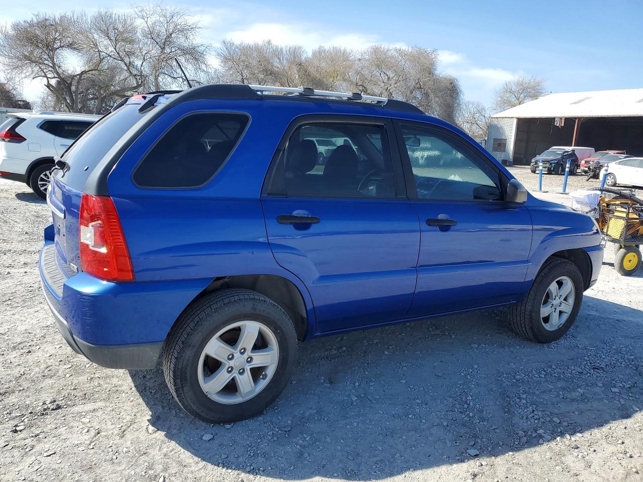 2010 Kia Sportage Lx Blue vin: KNDKG3A38A7720458
