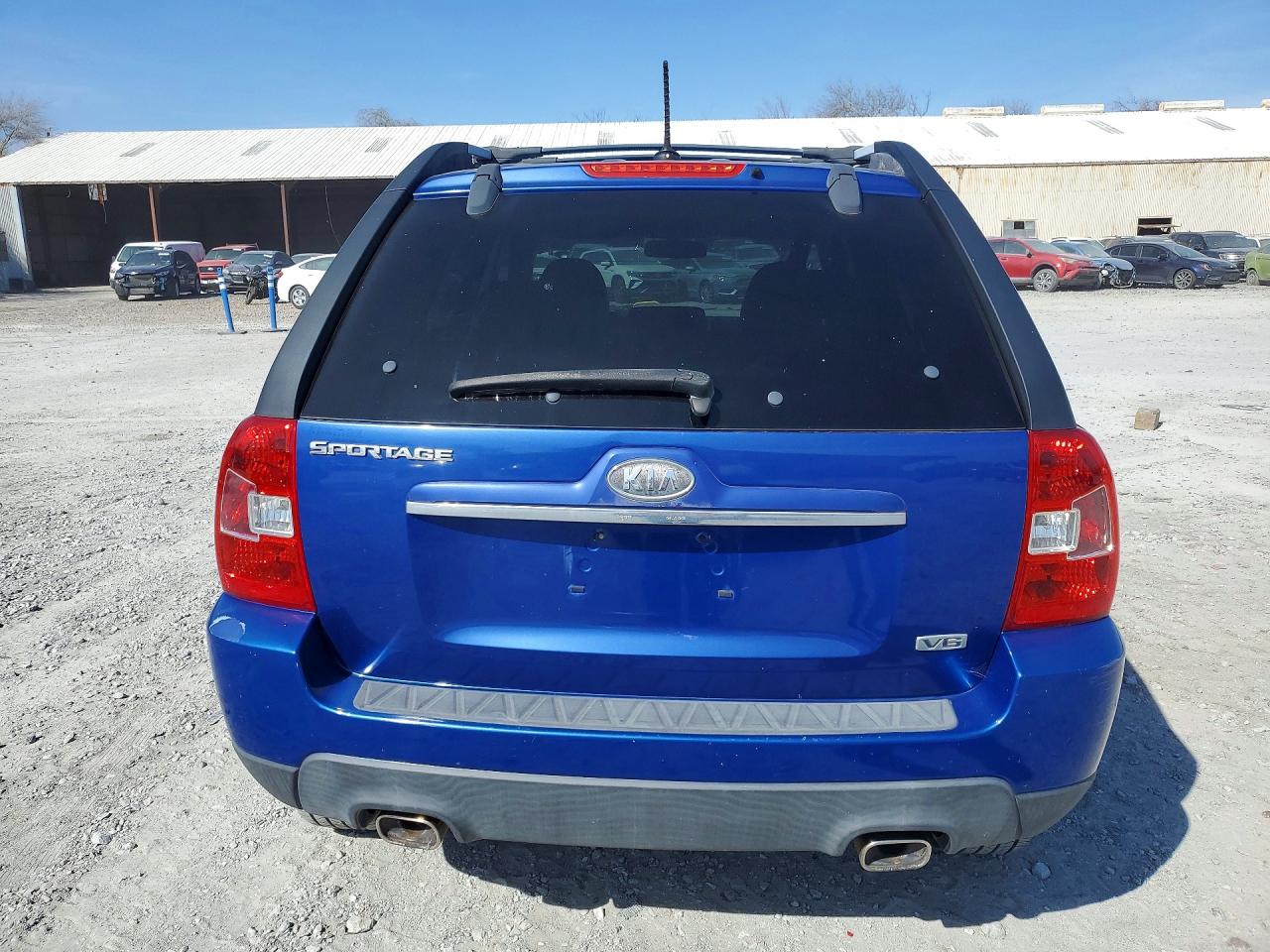 2010 Kia Sportage Lx Blue vin: KNDKG3A38A7720458