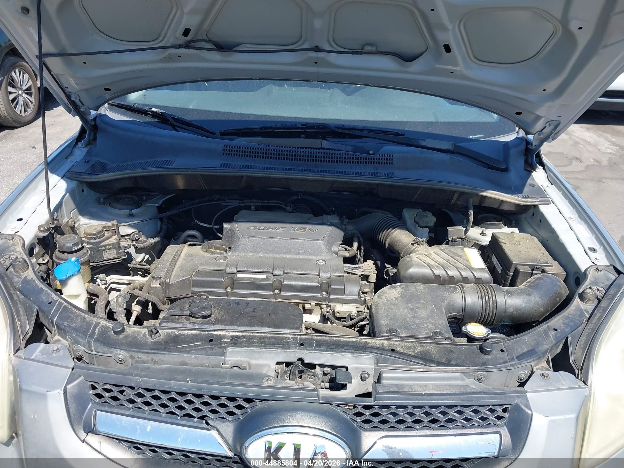 2010 Kia Sportage Lx Silver vin: KNDKG3A40A7700925