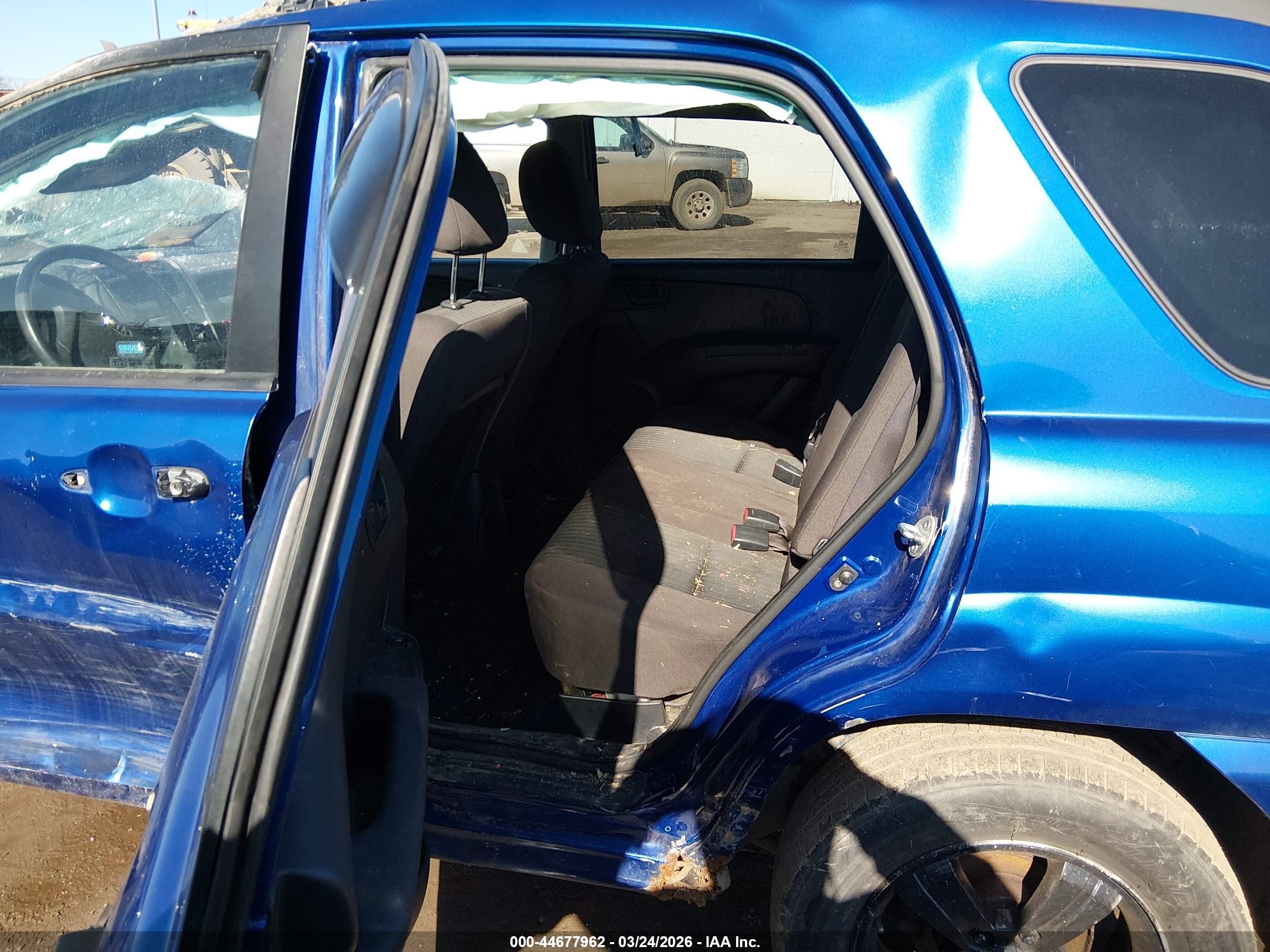 2010 Kia Sportage Lx Blue vin: KNDKG3A40A7722424