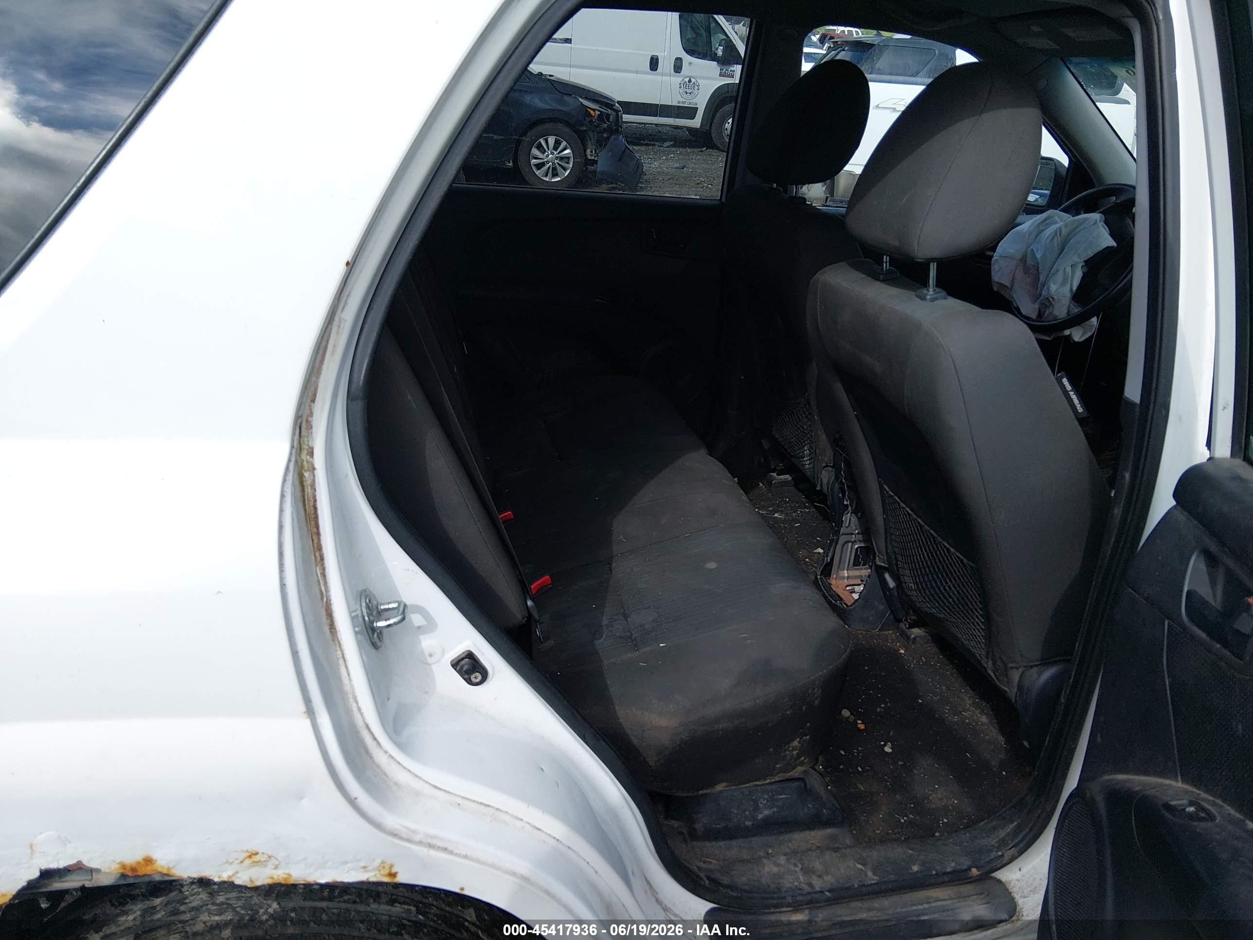 2010 Kia Sportage Lx White vin: KNDKG3A41A7726725