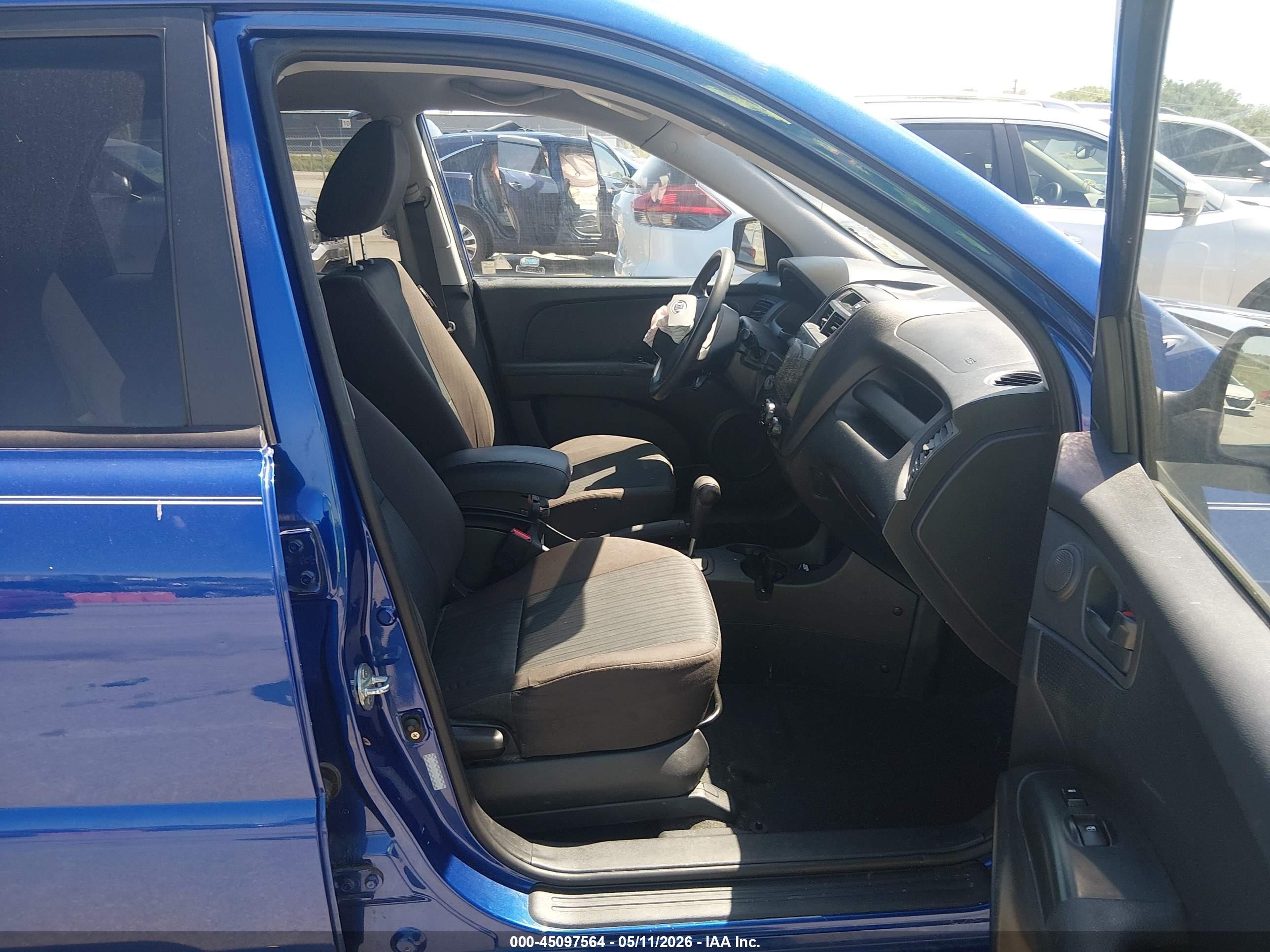 2010 Kia Sportage Lx Blue vin: KNDKG3A45A7692417