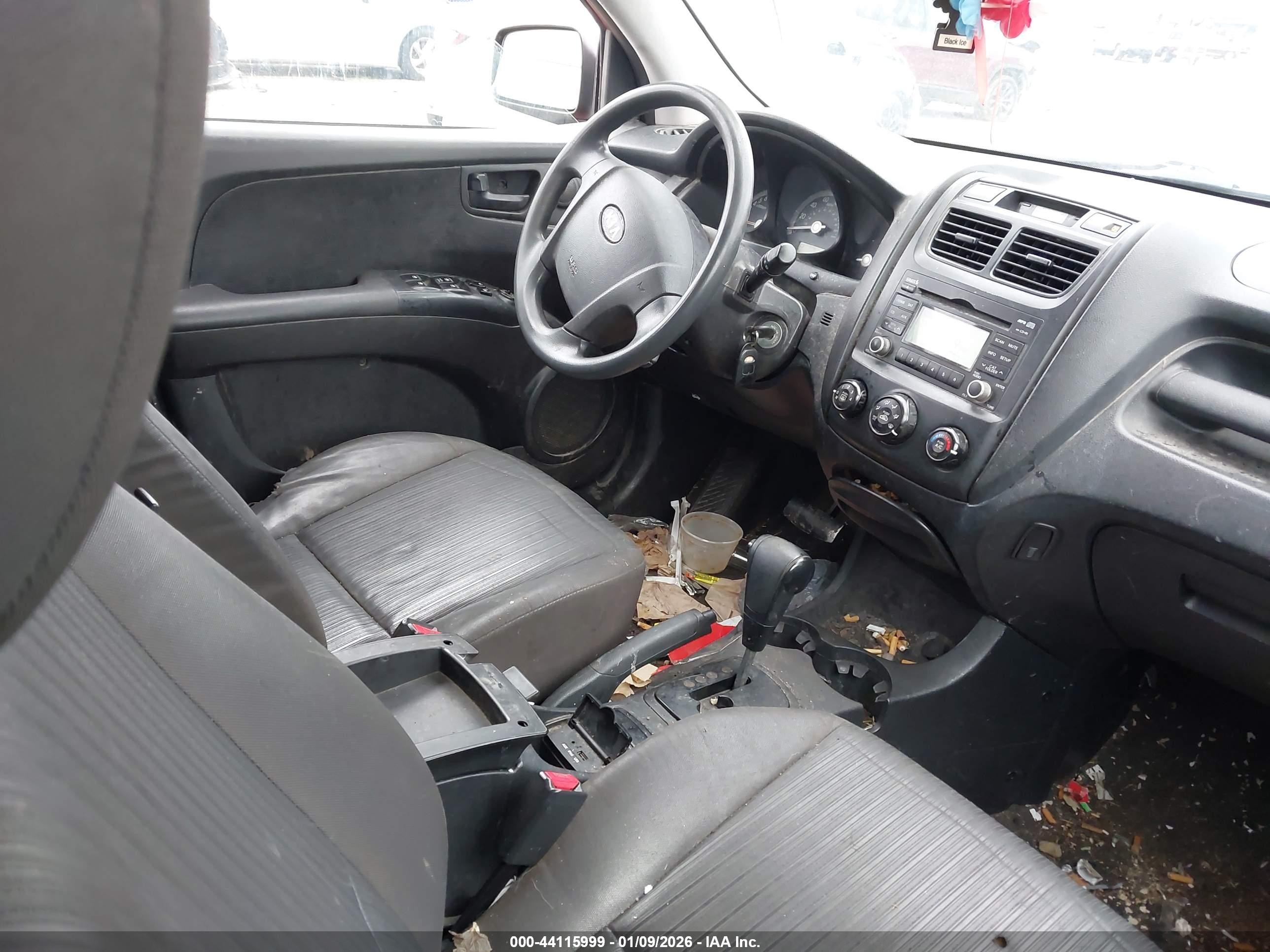 2010 Kia Sportage Lx Burgundy vin: KNDKG3A45A7722192