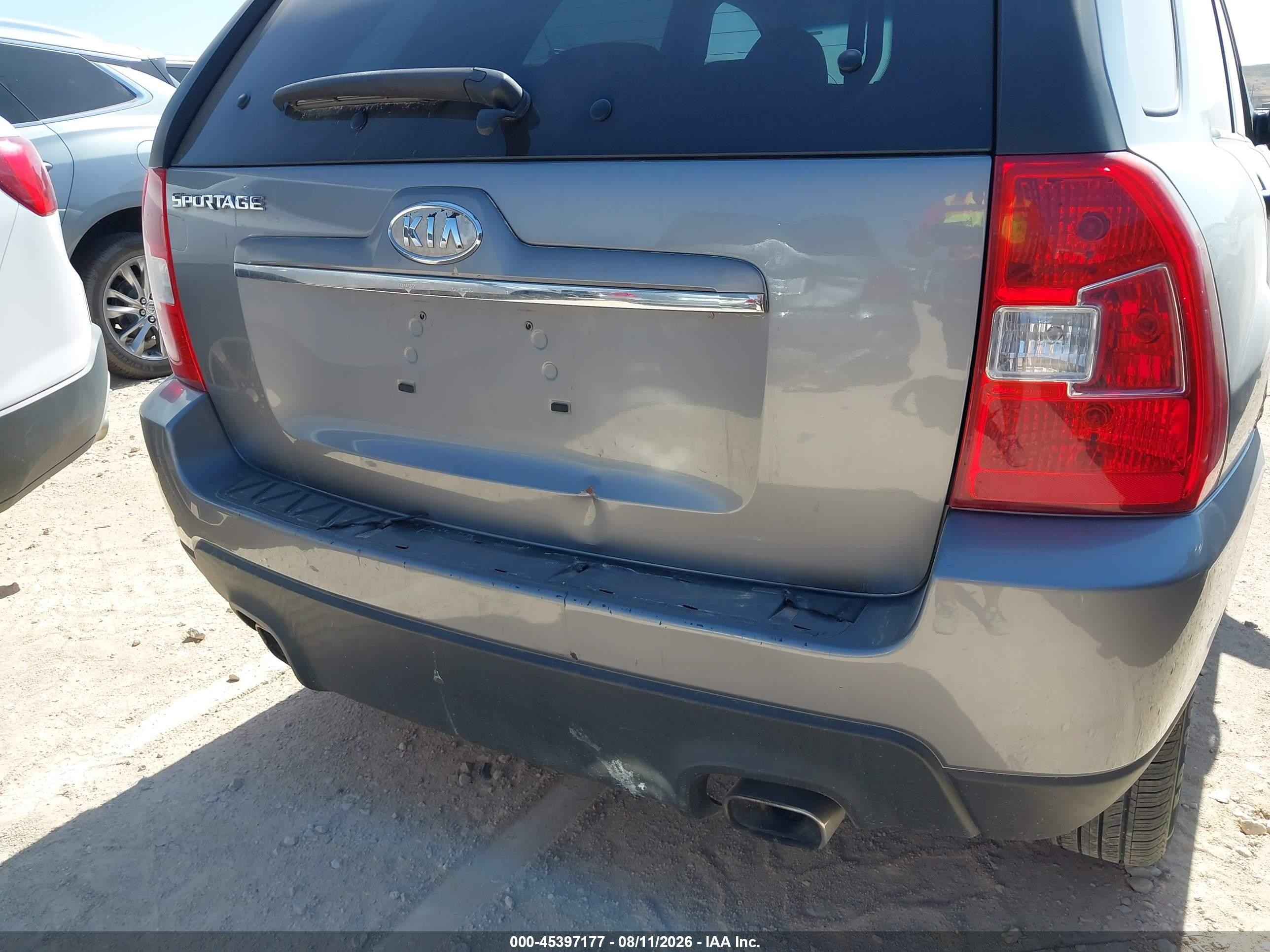 2010 Kia Sportage Lx Silver vin: KNDKG3A49A7728268